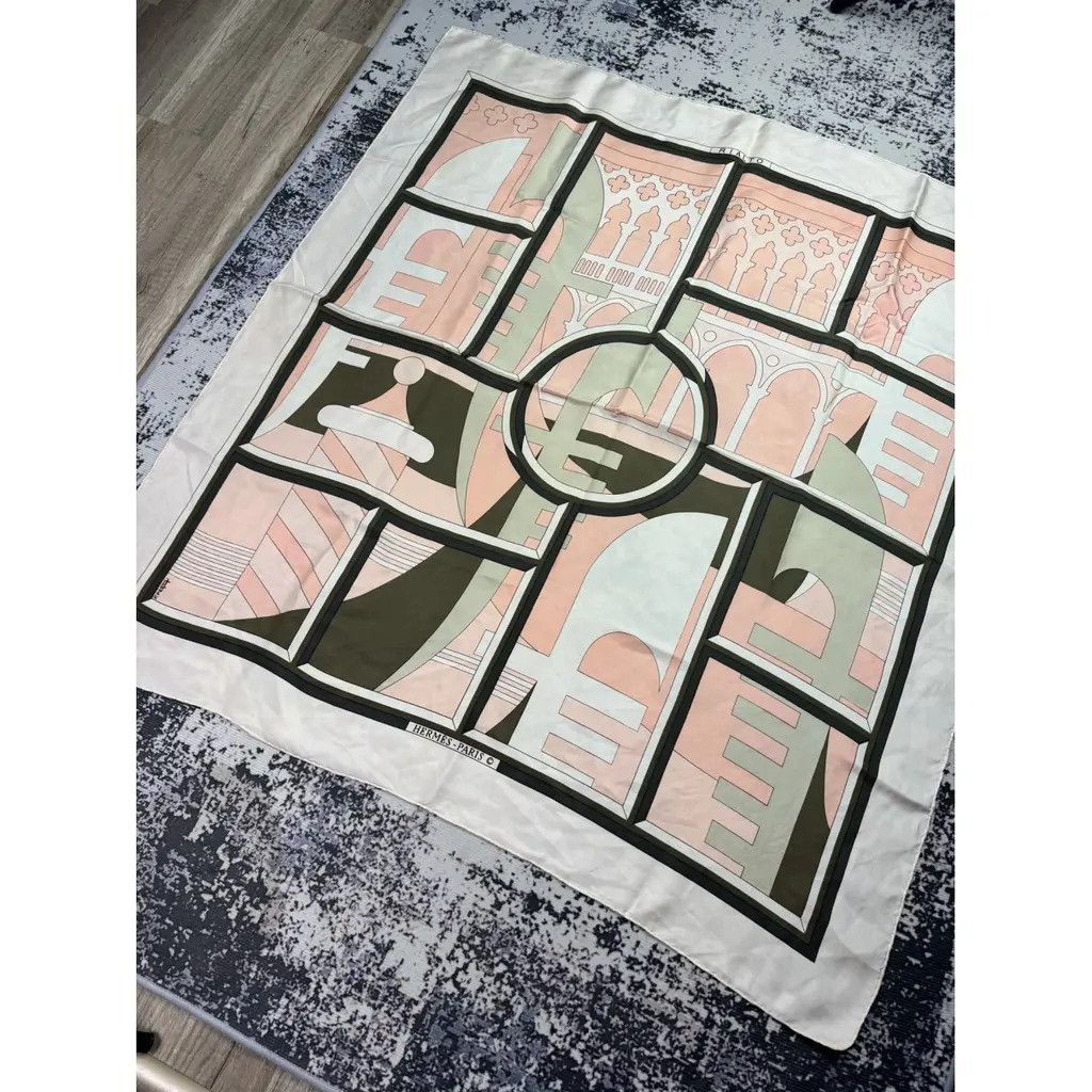 Hermes Hermes silk scarf Size ONE SIZE - 2 Thumbnail