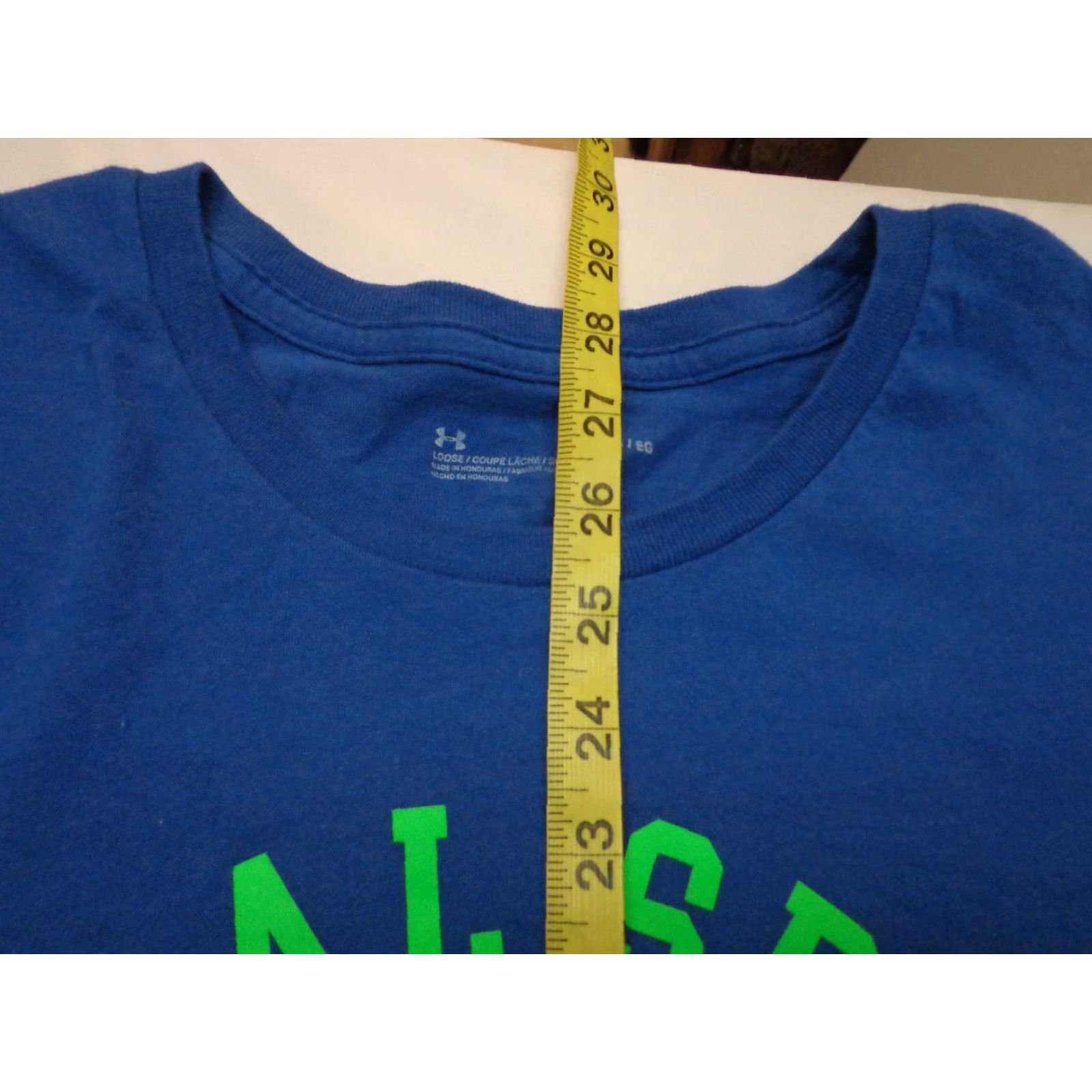 Under Armour Under Armour HeatGear T-Shirt Mens XL Loose Blue Kettlebells Burgers Logo Gym & Training Short Sleeve Pullover Crew Neck Size US XL / EU 56 / 4 - 5 Thumbnail