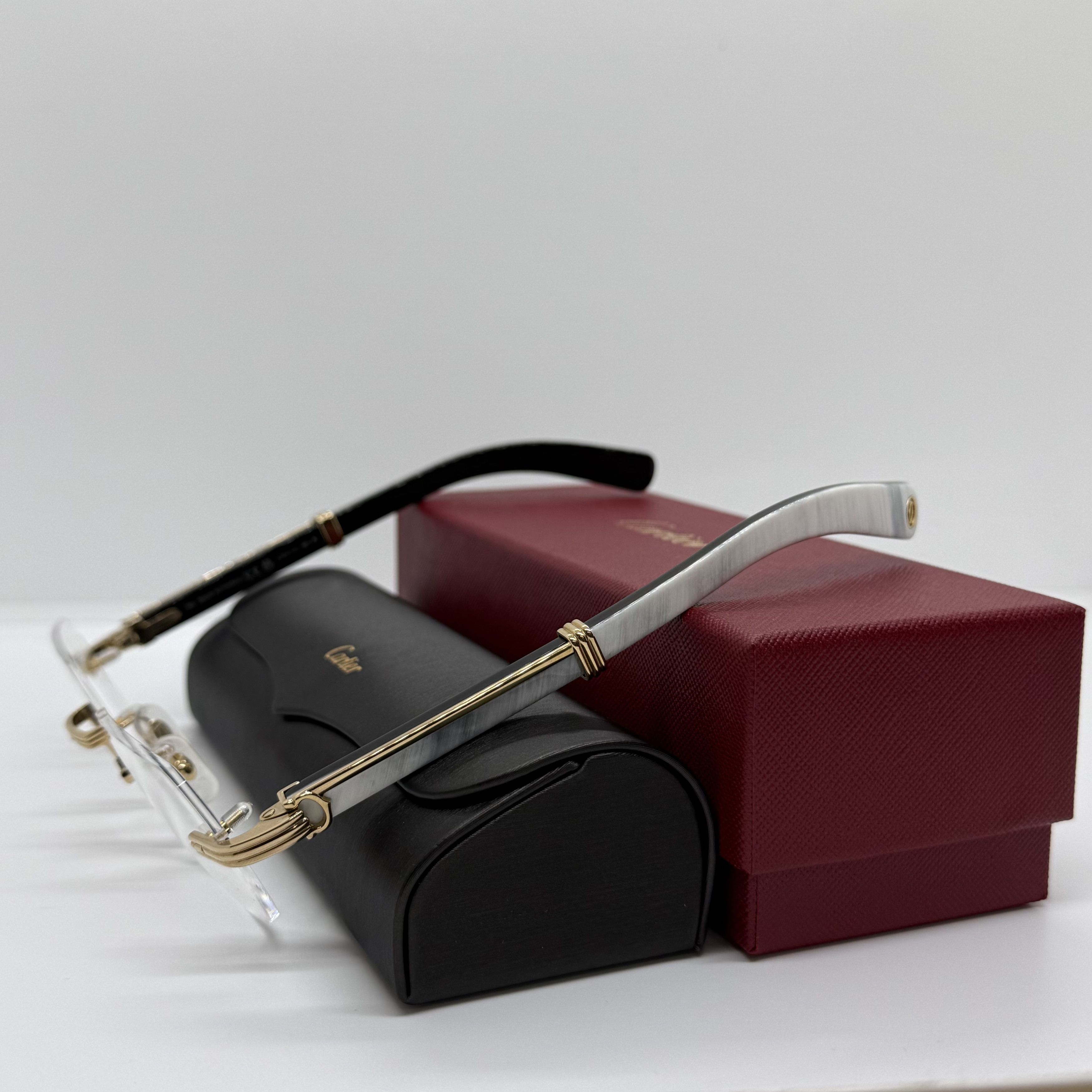 Cartier Cartier Gold Horn Glasses Size ONE SIZE - 3 Thumbnail