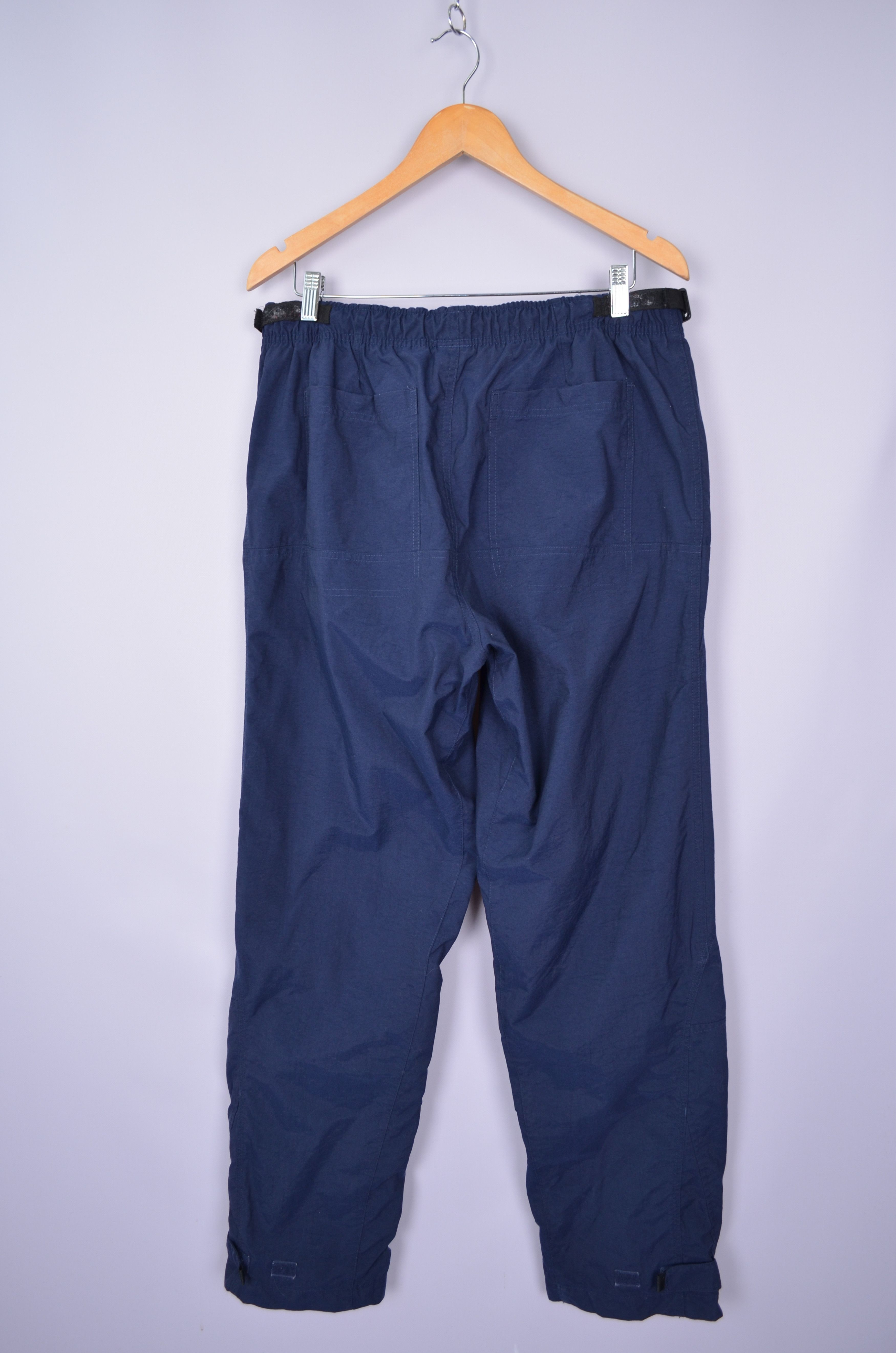 Nike × Vintage Nike Nylon Pants Swoosh Logo Track Pants Size L Vintage 90s Size US 34 / EU 50 - 7 Thumbnail