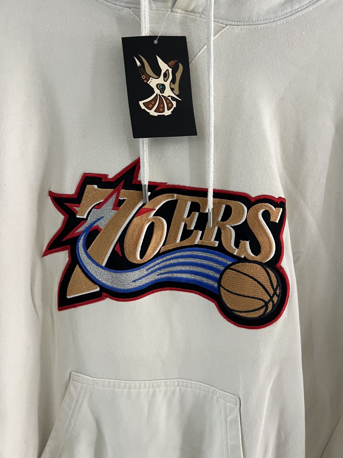 Champion Vintage Champion 76ERS Hoodie Size US M / EU 48-50 / 2 - 2 Thumbnail