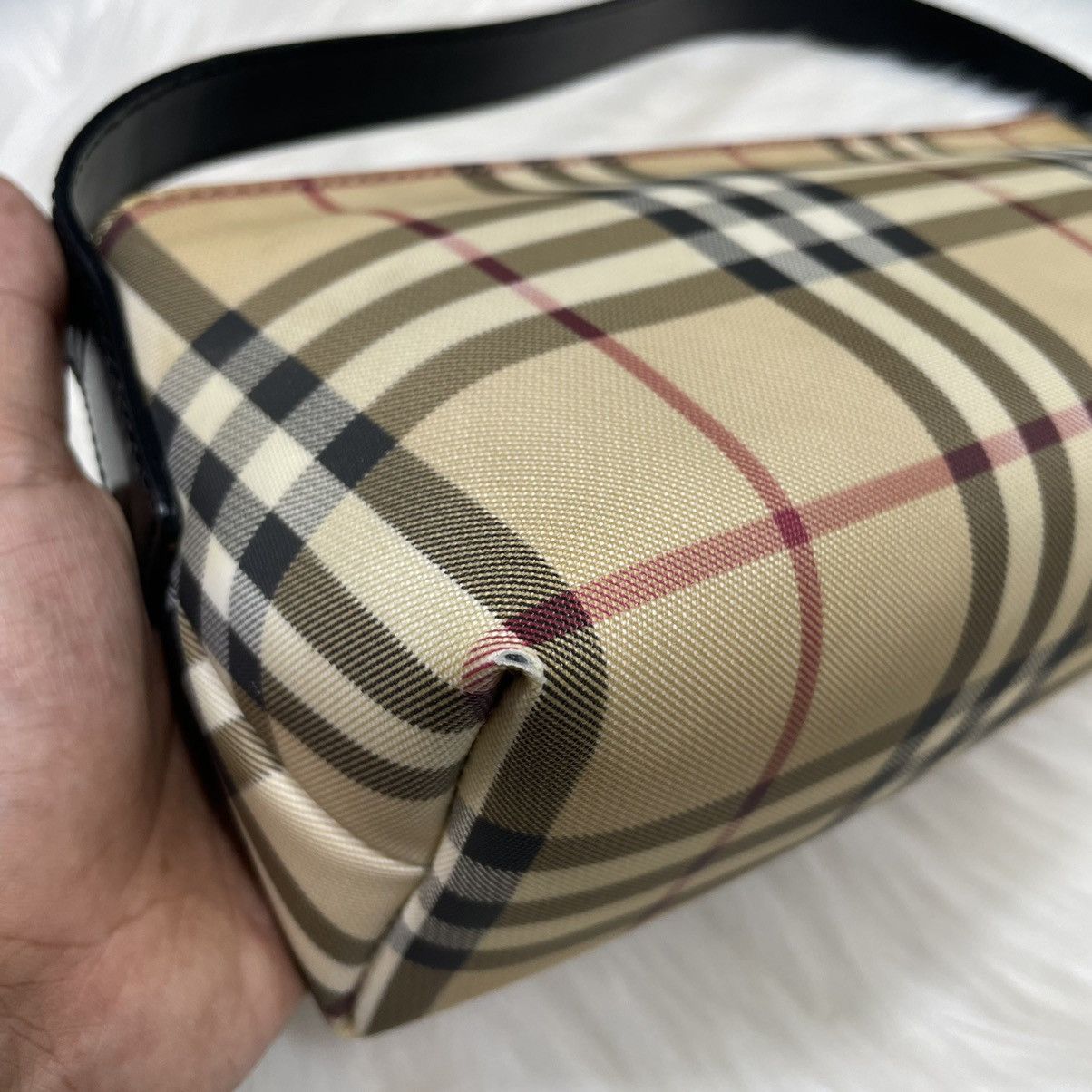 Authentic Vintage BURBERRY Nova Check Shoulder Bag