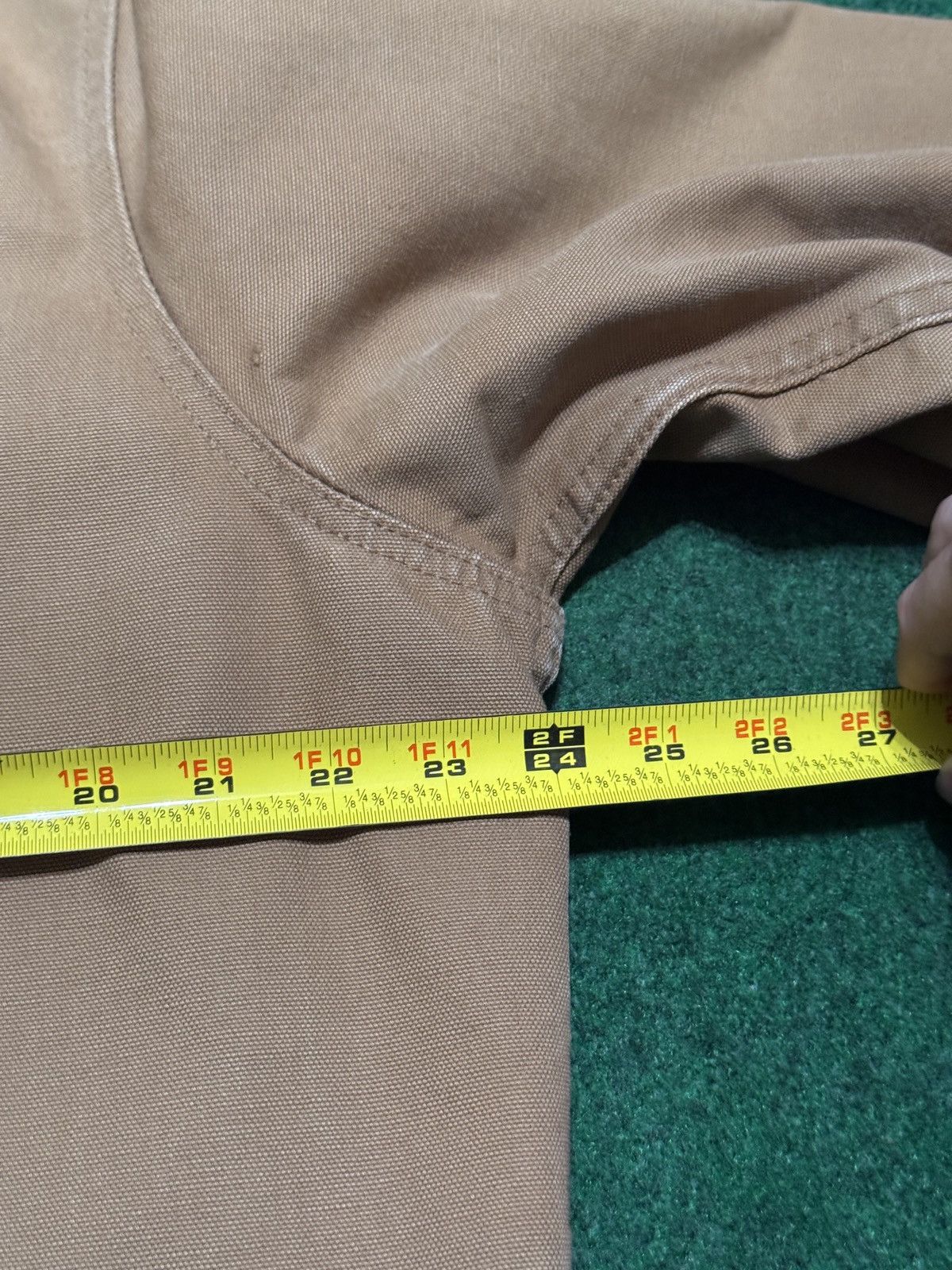 Carhartt Vintage 90s Carhartt Full Zip Canvas Quick Duck Large Jacket Size US L / EU 52-54 / 3 - 6 Thumbnail