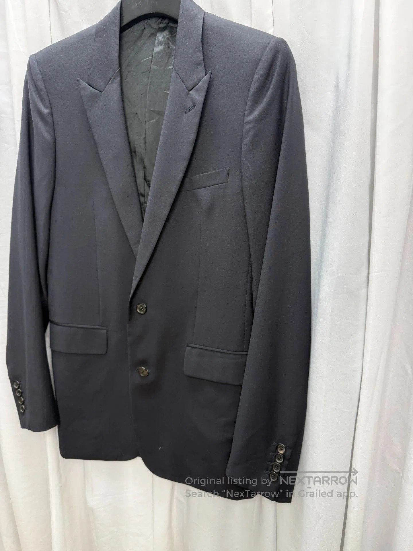 Dior Dior Homme Hedi 05AW 100s Wool Suit. Size US M / EU 48-50 / 2 - 2 Thumbnail