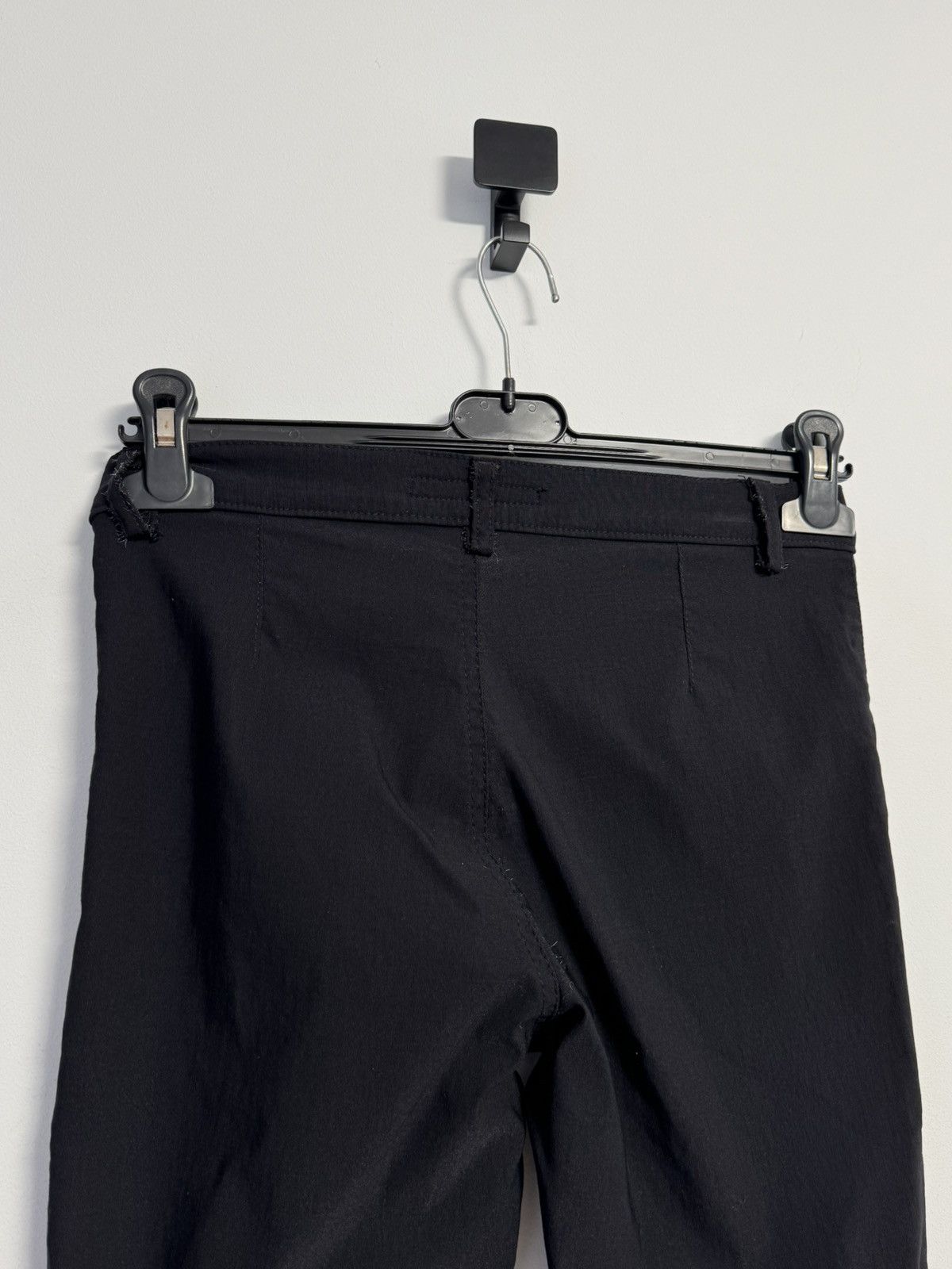 Miss Sixty Miss Sixty Black Viscose Stretch Comfort Style Flare Pants Size 27" / US 4 / IT 40 - 7 Thumbnail