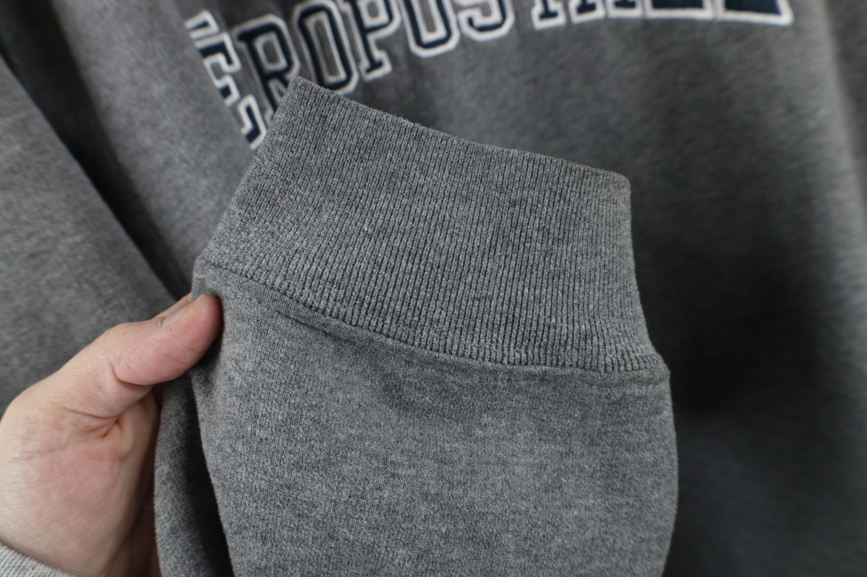 Aeropostale × Vintage Vintage 90s Y2K Aeropostale Spell Crewneck Sweatshirt Gray Size US XXL / EU 58 / 5 - 8 Thumbnail