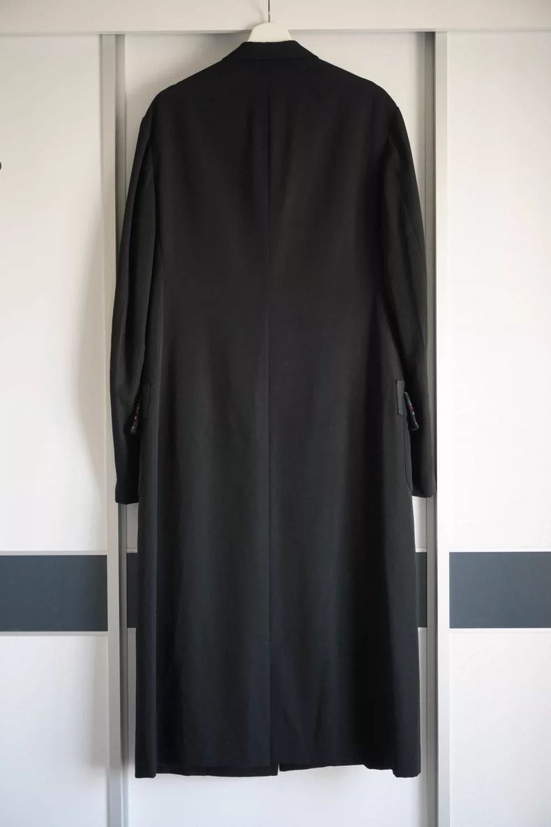 Yohji Yamamoto Yohji Yamamoto Yohji Yamamoto Wool Check Pocket Coat Size US M / EU 48-50 / 2 - 2 Thumbnail