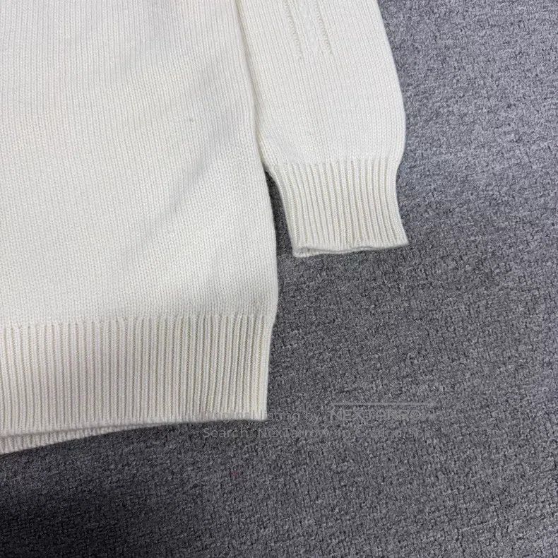 Hermes Hermes Cashmere Open Cardigan, Beige Size M / US 6-8 / IT 42-44 - 4 Thumbnail