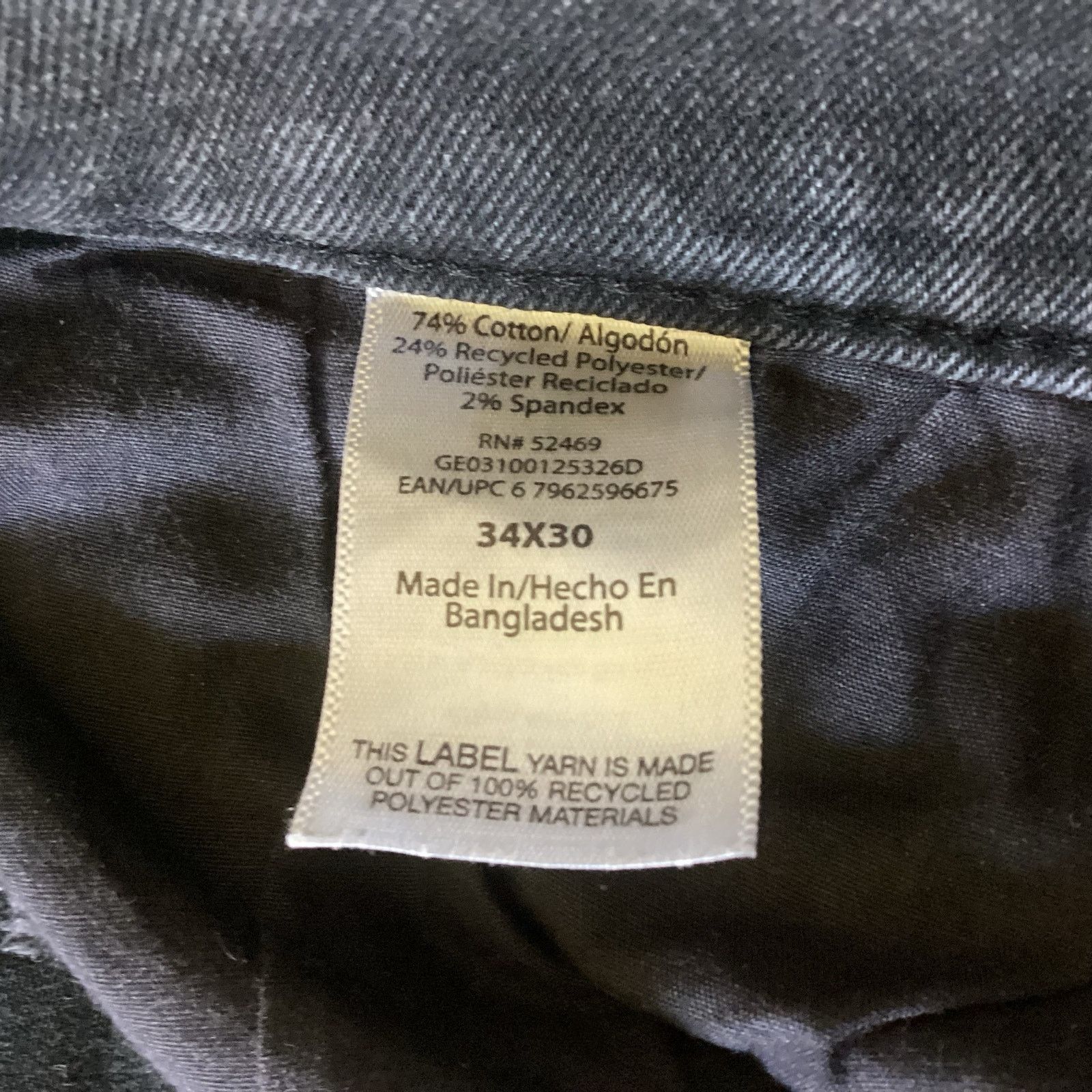 George George Regular Straight Jeans, 34x30 Size US 34 / EU 50 - 4 Thumbnail