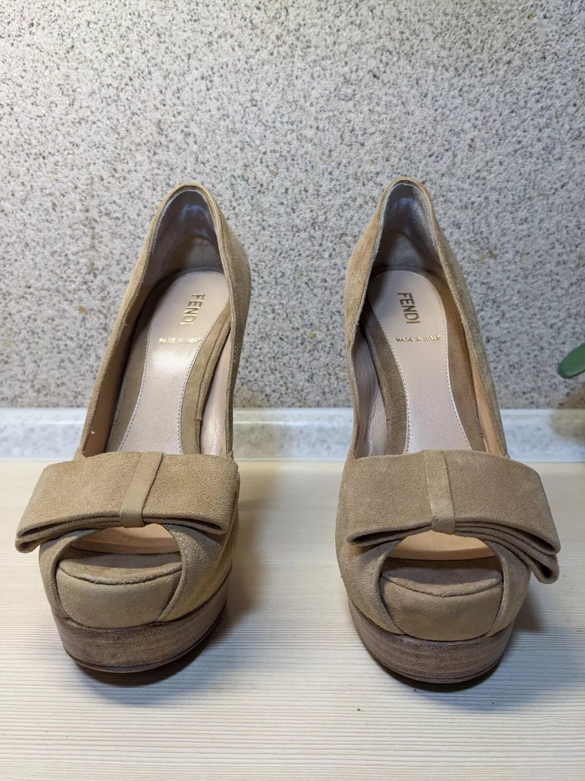 Fendi FENDI Open-Toes High Heels SIZE 36 Size US 6 / IT 36 - 2 Thumbnail