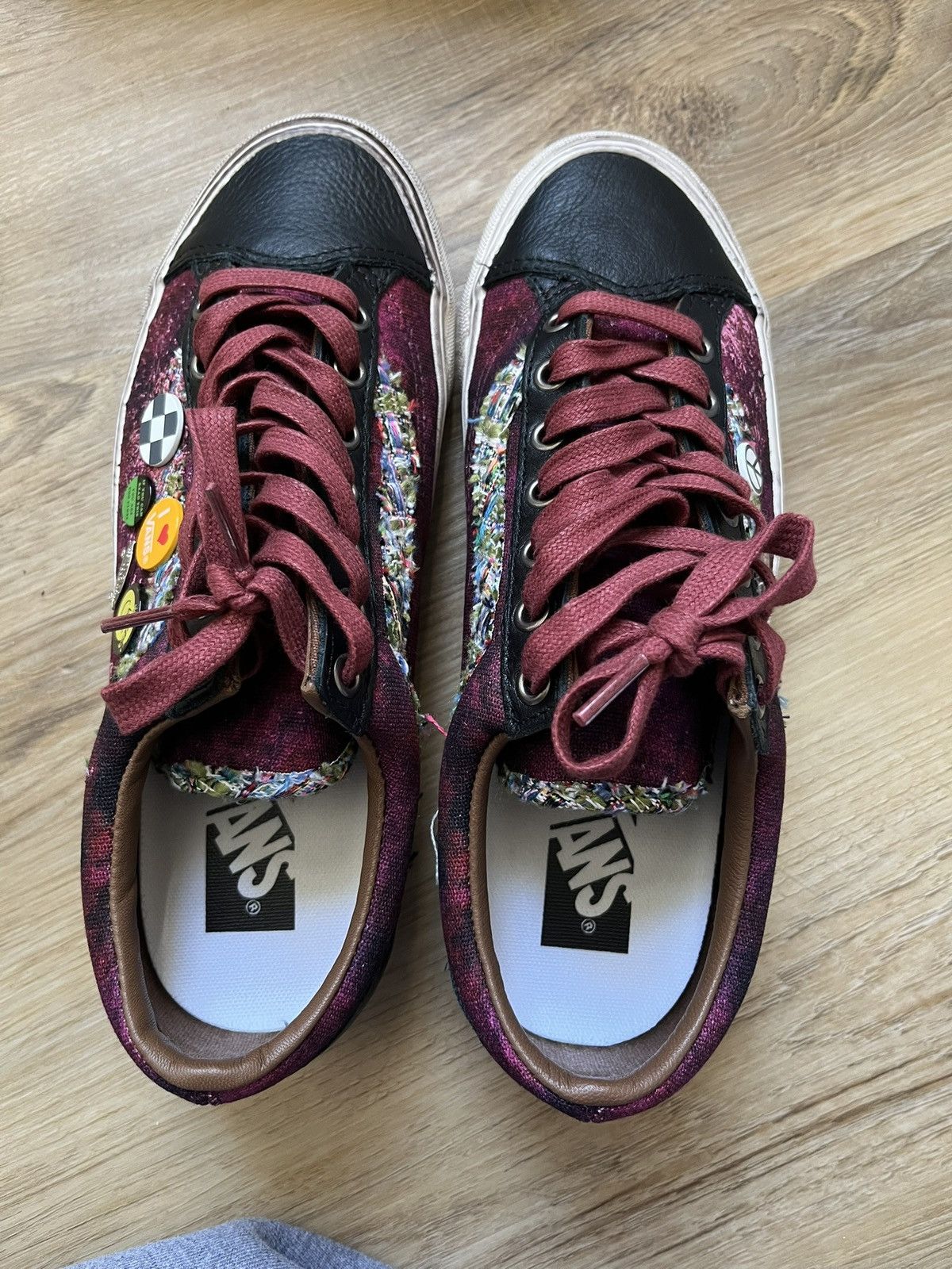 Vans Vans Old Skool Souvenir “Burgundy” Size US 8 / EU 41 - 4 Thumbnail