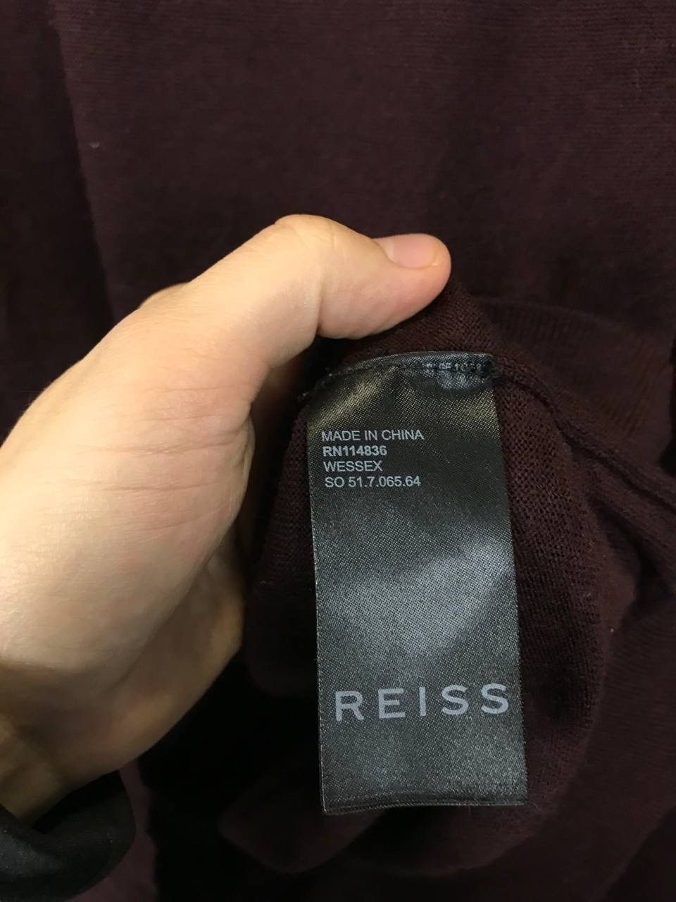 Reiss Reiss designer merino wool sweater Size US L / EU 52-54 / 3 - 4 Thumbnail