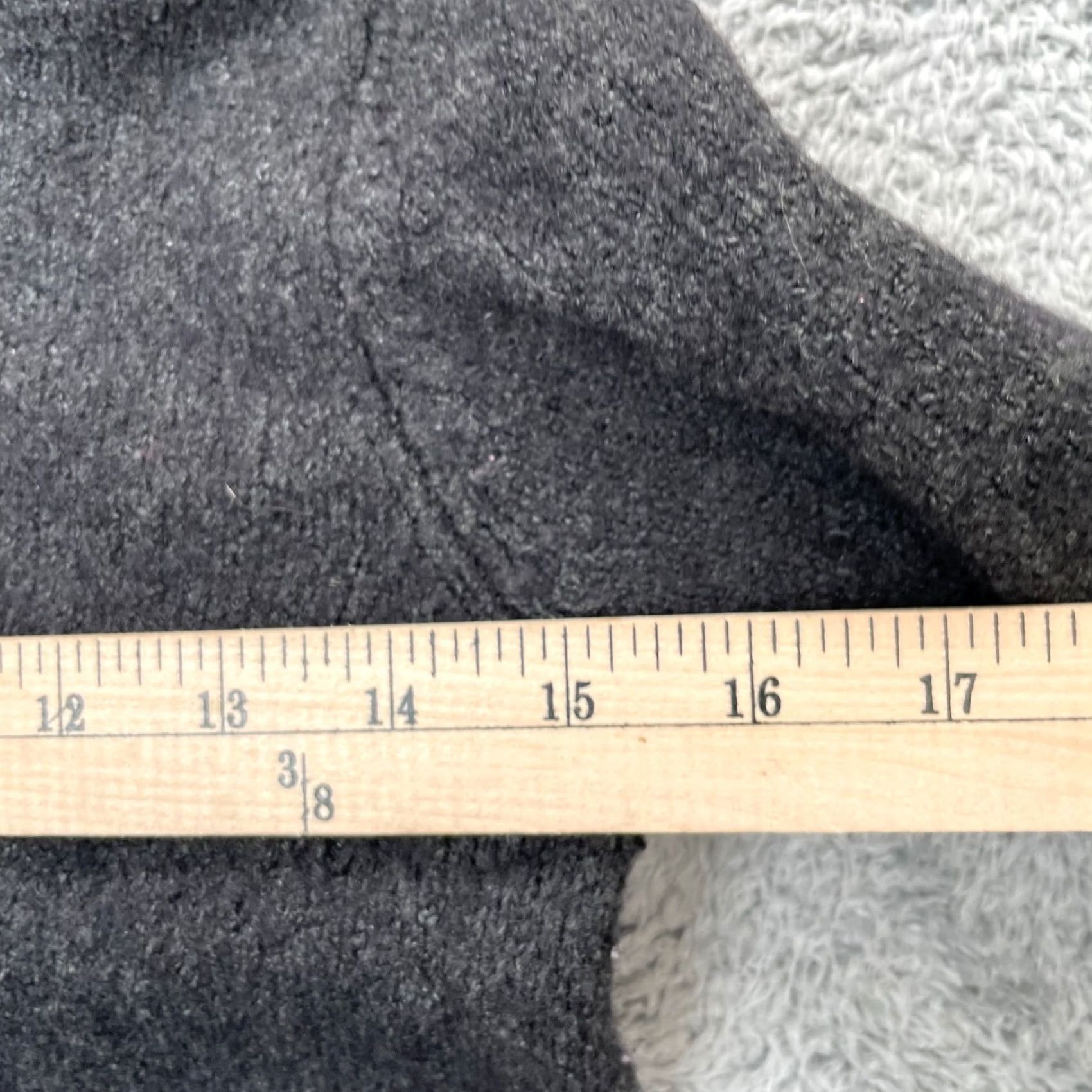 Banana Republic Womens Banana Republic Sweater Small Gray Knit Wool Blend Classic Long Sleeve Pullover Mock Neck Casual Party Cocktail Fall Winter Stretch Size XS / US 0-2 / IT 36-38 - 5 Thumbnail