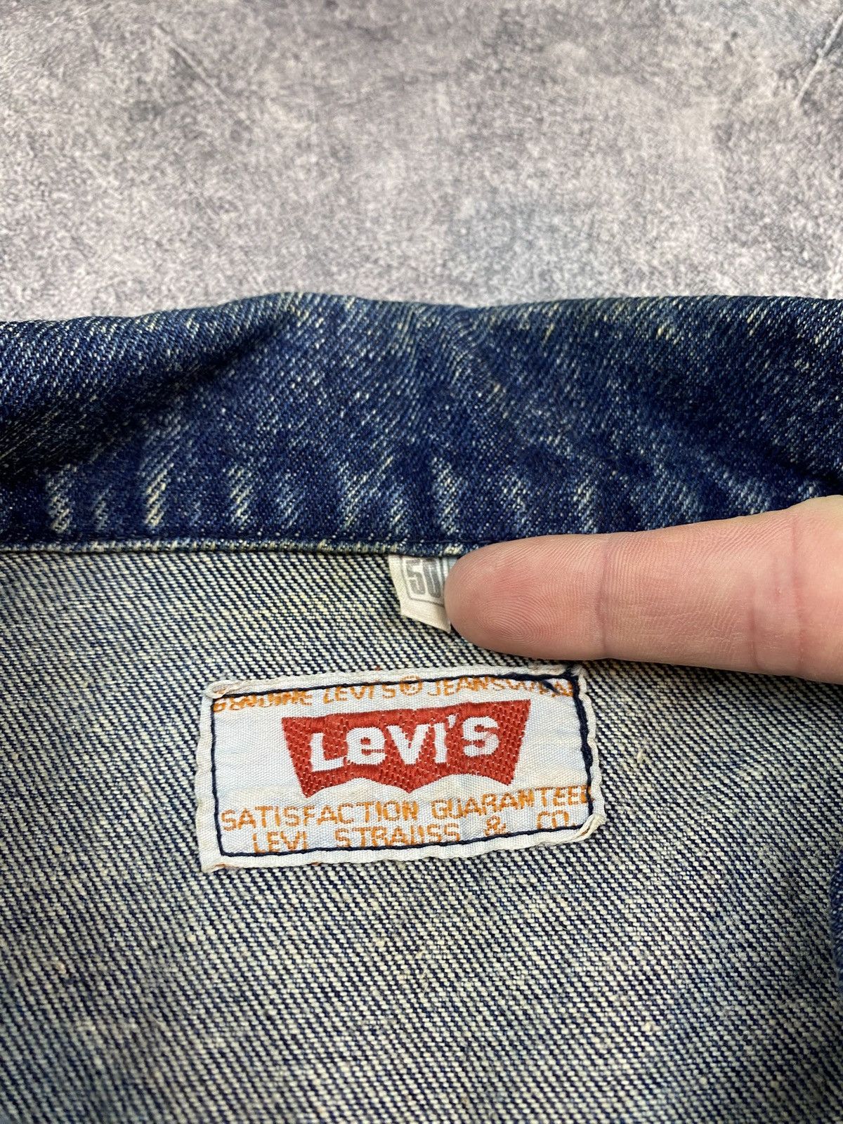 Levi's × Levi's Vintage Clothing × Vintage Vintage 80s Levi's Denim Jacket Size US L / EU 52-54 / 3 - 8 Thumbnail