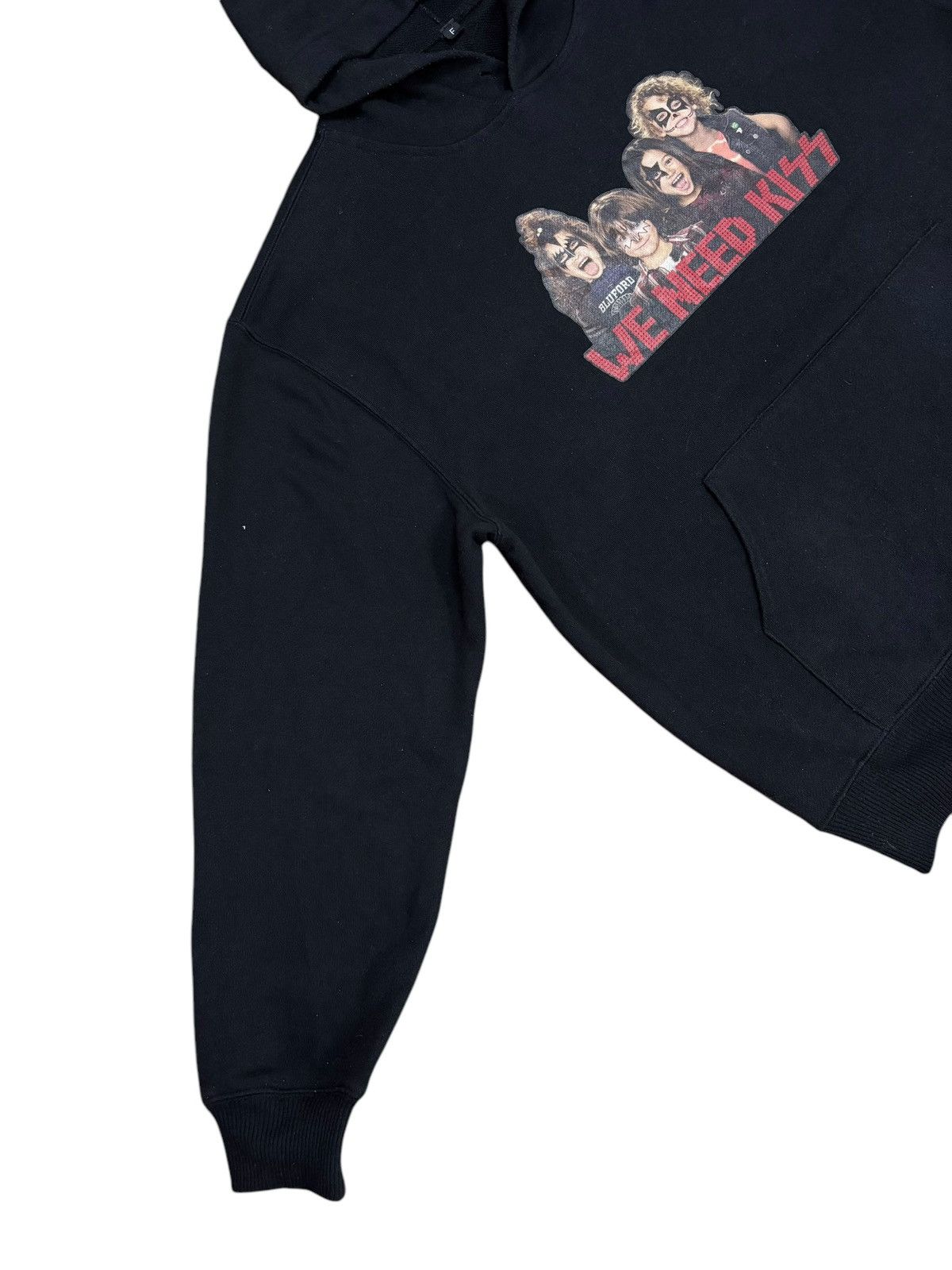 Band Tees × KISS Vintage KISS Band We Need Kiss Printed Hoodie Size US L / EU 52-54 / 3 - 6 Thumbnail