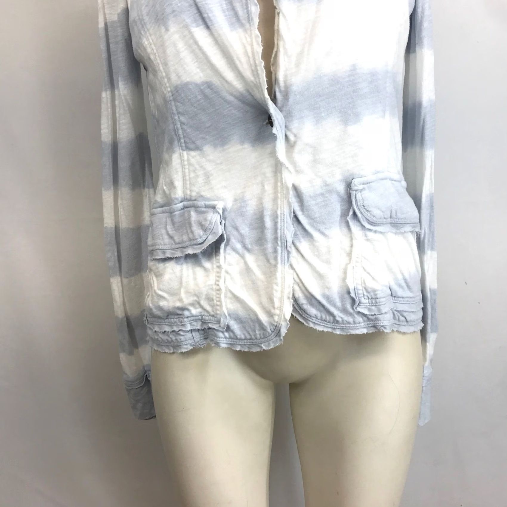 Vintage Lilka Tie Dye Stripe Lightweight Blazer Jacket Women's XS Size XS / US 0-2 / IT 36-38 - 3 Thumbnail