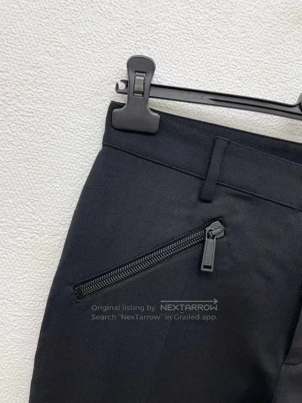 Dsquared2 DSQUARED2 Black Wool Men's Casual Pants . Size US 26 / EU 42 - 2 Thumbnail