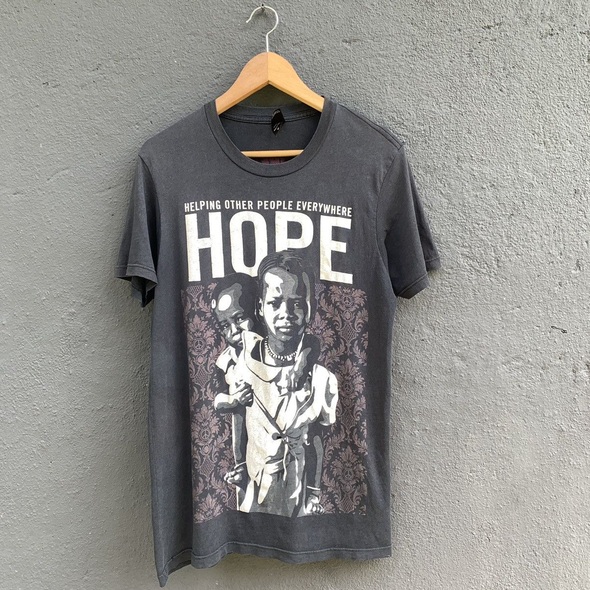 Obey Thrashed Faded Awareness Streetwear Tee Size US M / EU 48-50 / 2 - 1 Thumbnail