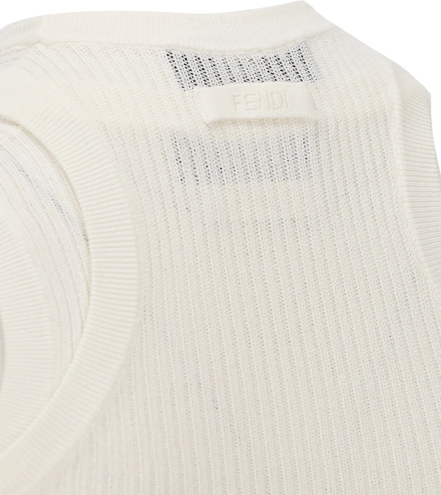 Fendi o1loc1c0824 Tops in White Size XS / US 0-2 / IT 36-38 - 3 Thumbnail