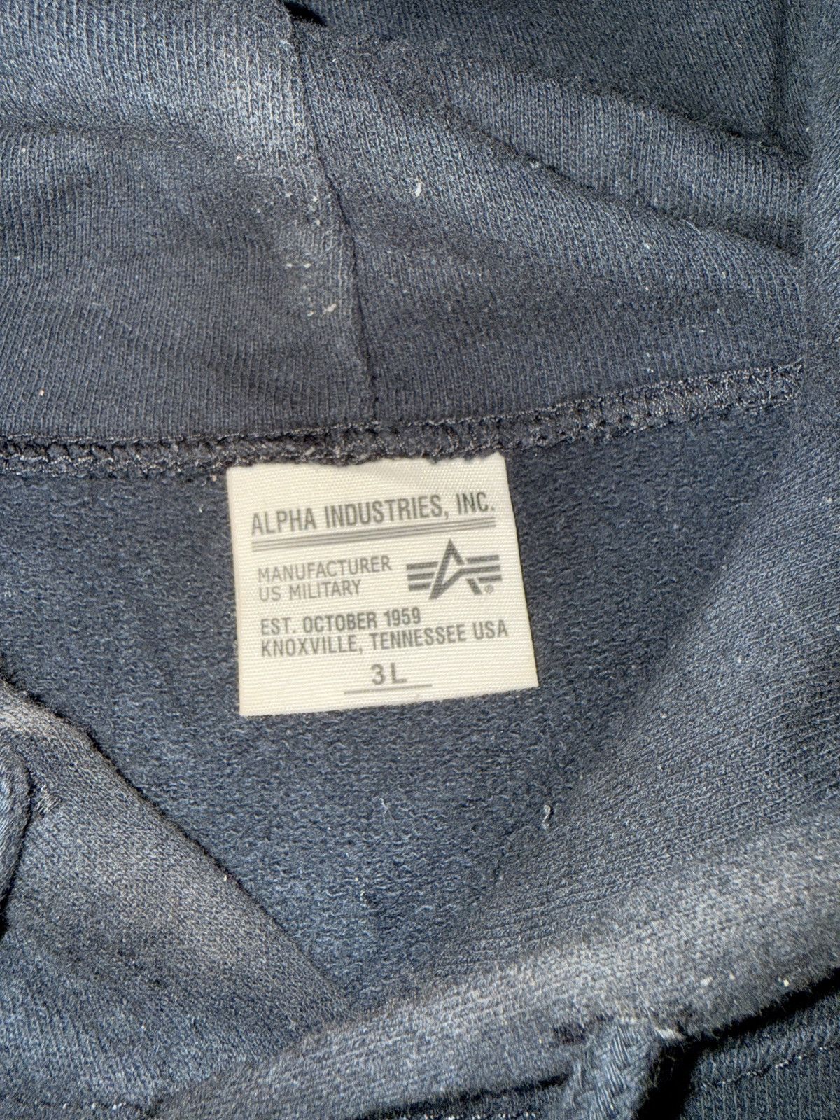 Alpha Industries Alpha Industries Inc. Army Spellout Hoodies Size US XXL / EU 58 / 5 - 8 Thumbnail