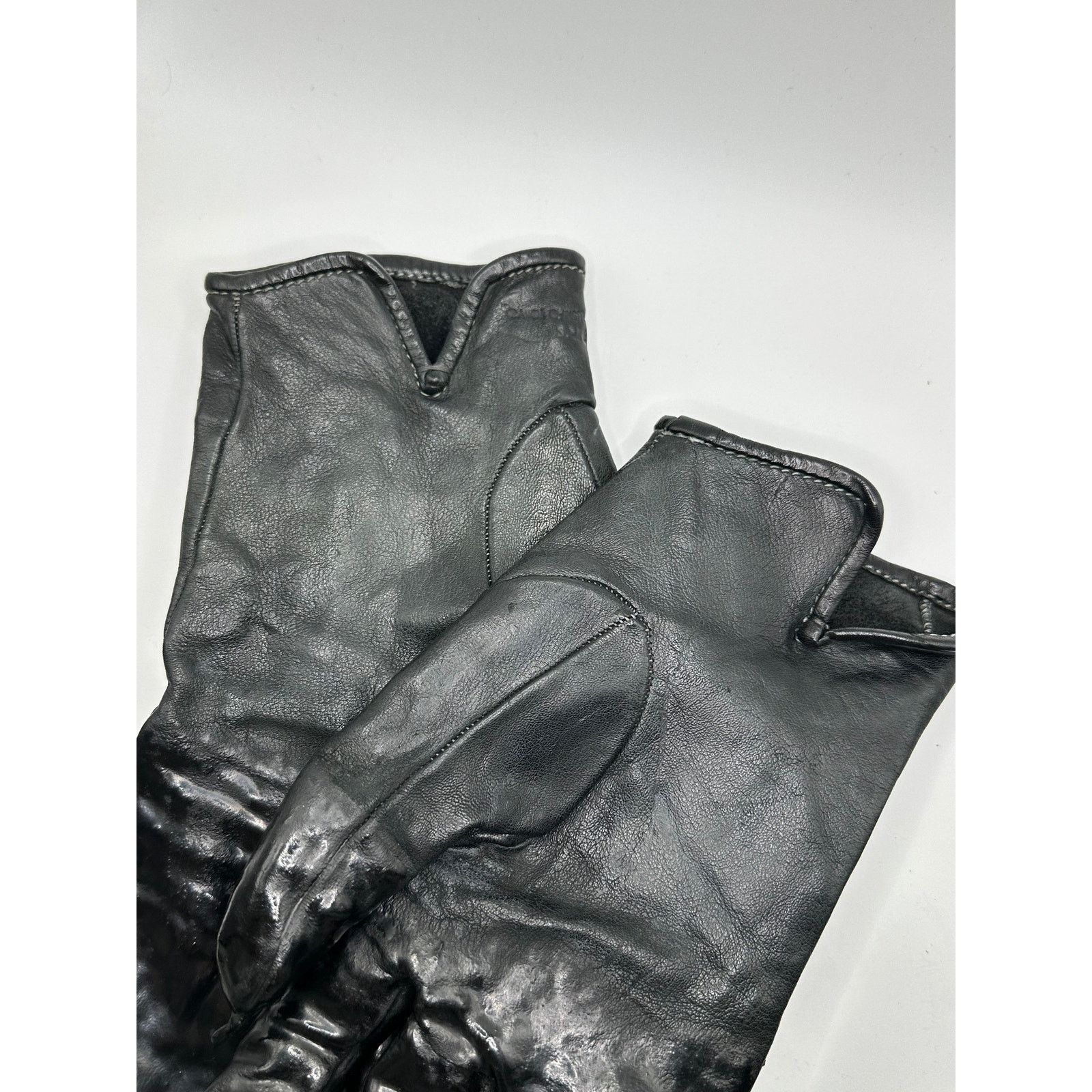 Carol Christian Poell Carol Christian Poell drip leather gloves Size ONE SIZE - 8 Thumbnail