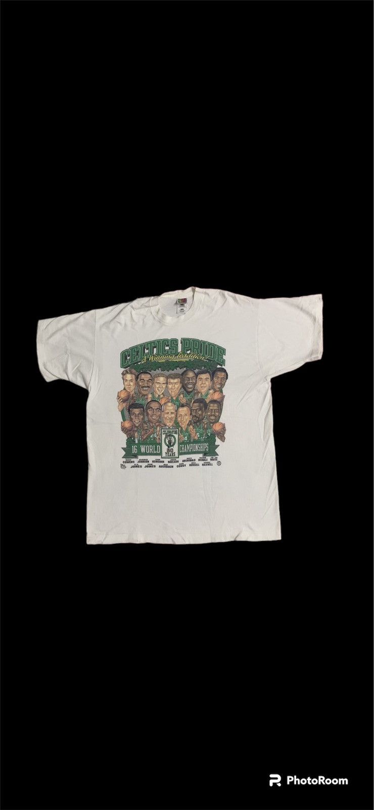 NBA 90s BOSTON CELTIC SHIRT Size US XL / EU 56 / 4 - 1 Thumbnail