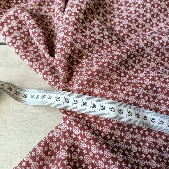 Other Vintage 80s Dress A Line Midi Drop Waist Prairie Cottage Size L / US 10 / IT 46 - 9 Thumbnail