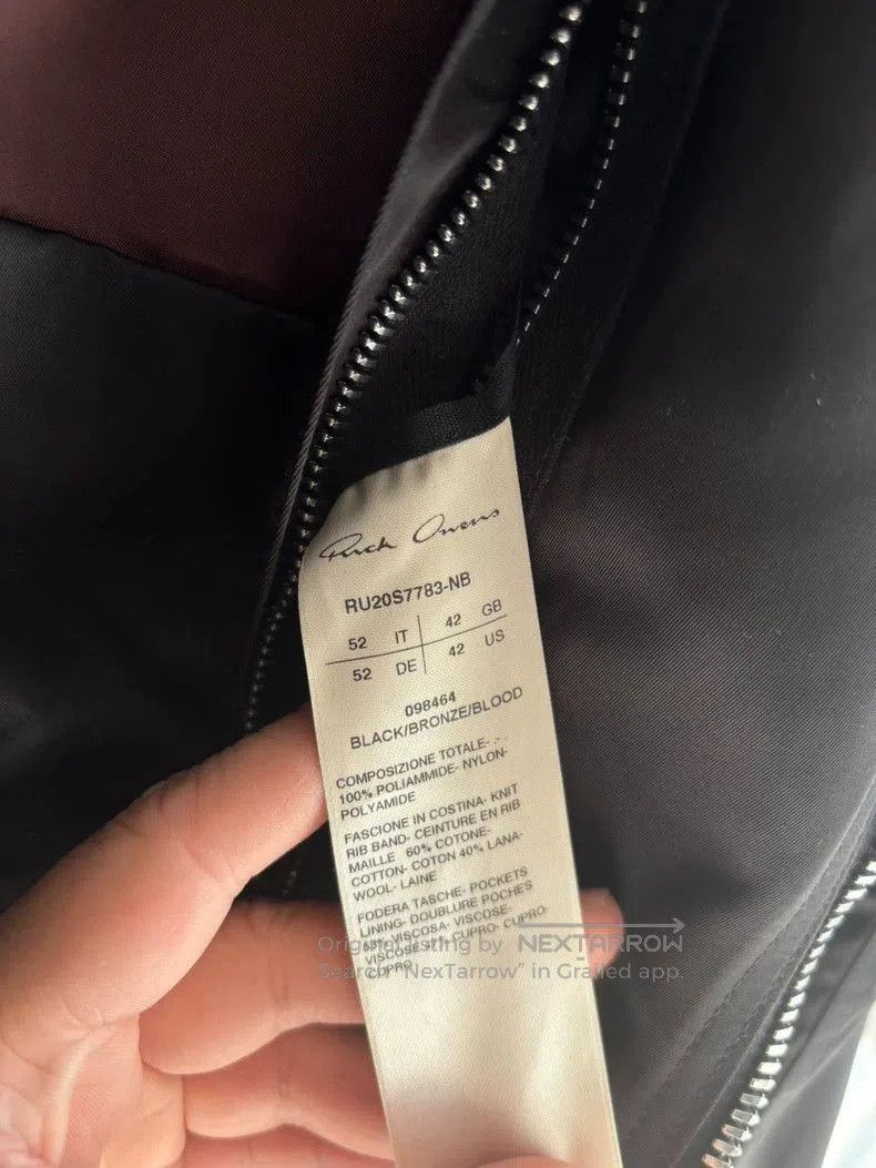 Rick Owens Rick Owens Nylon Jacket. Size US M / EU 48-50 / 2 - 5 Thumbnail