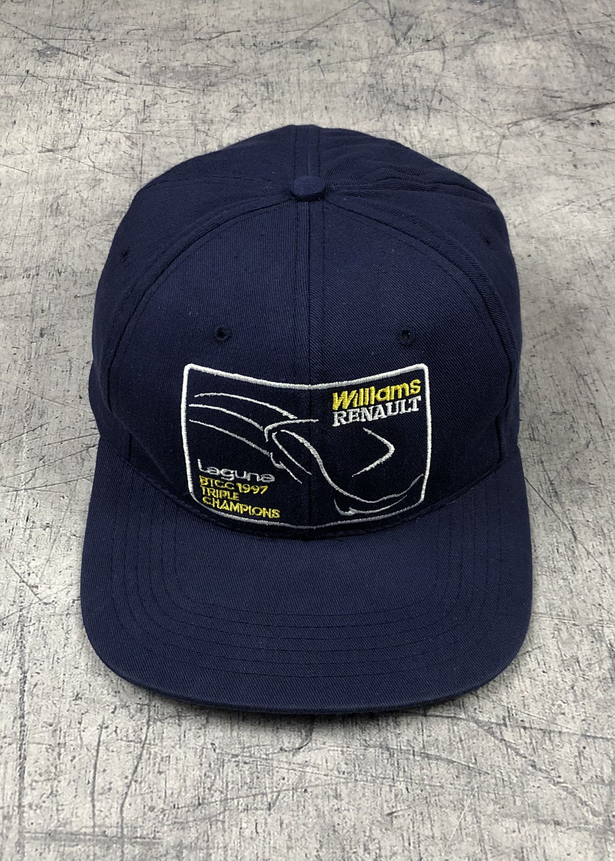 NASCAR 1997 Williams Renault Laguna BTCC Triple Racing Cap Size ONE SIZE - 1 Thumbnail