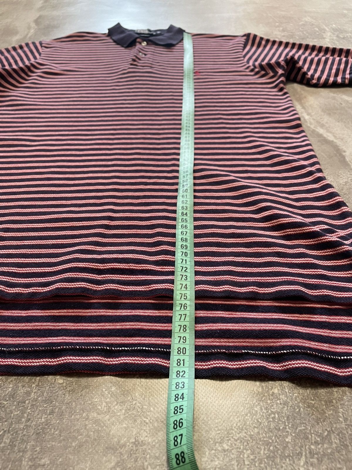 Polo Ralph Lauren Vintage Polo Ralph Lauren Striped Polo Shirt Y2K 90s Size US M / EU 48-50 / 2 - 17 Thumbnail