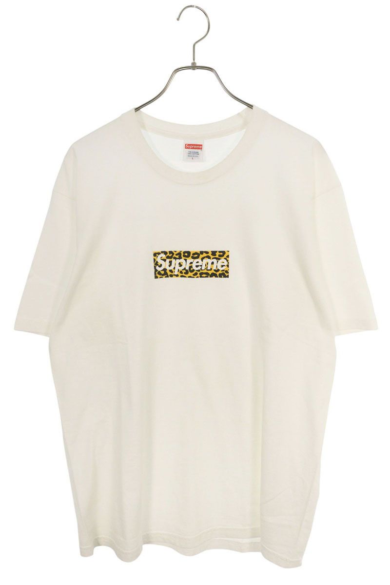 Supreme Supreme Shanghai box logo tee leopard | Grailed