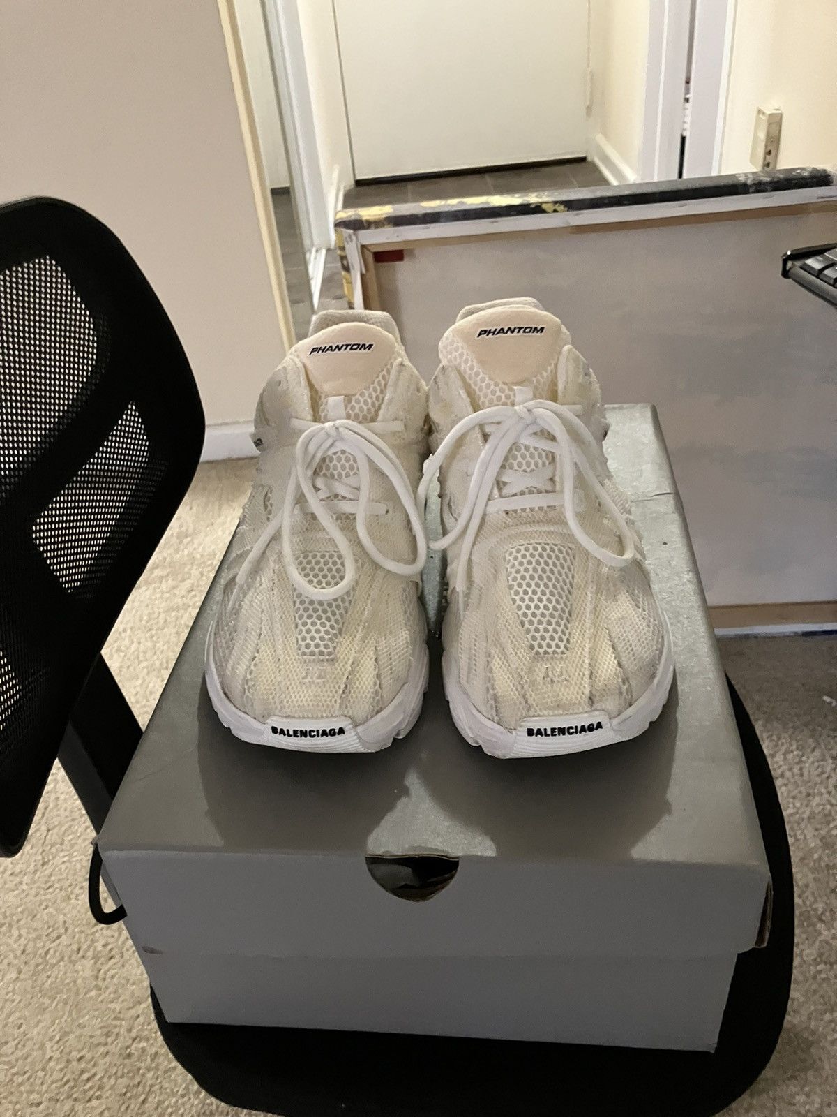 Balenciaga White Balenciaga Phanton Size US 11 / EU 44 - 5 Thumbnail