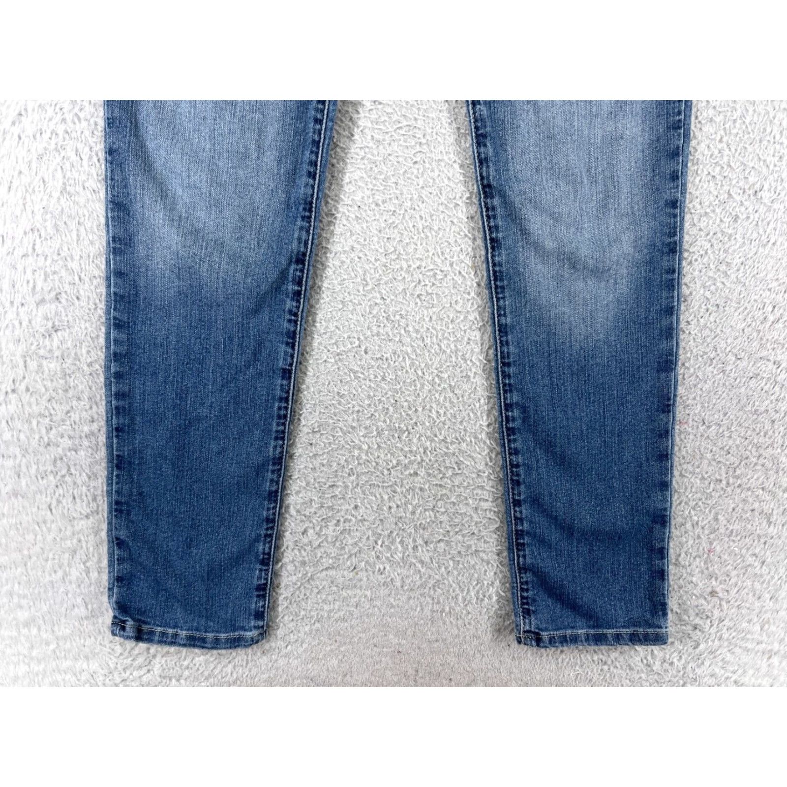 Vintage US Polo Assn Women's Jeans Skinny Mid Rise Blue Denim 8 Classic Modern Size 30" / US 8 / IT 44 - 5 Thumbnail