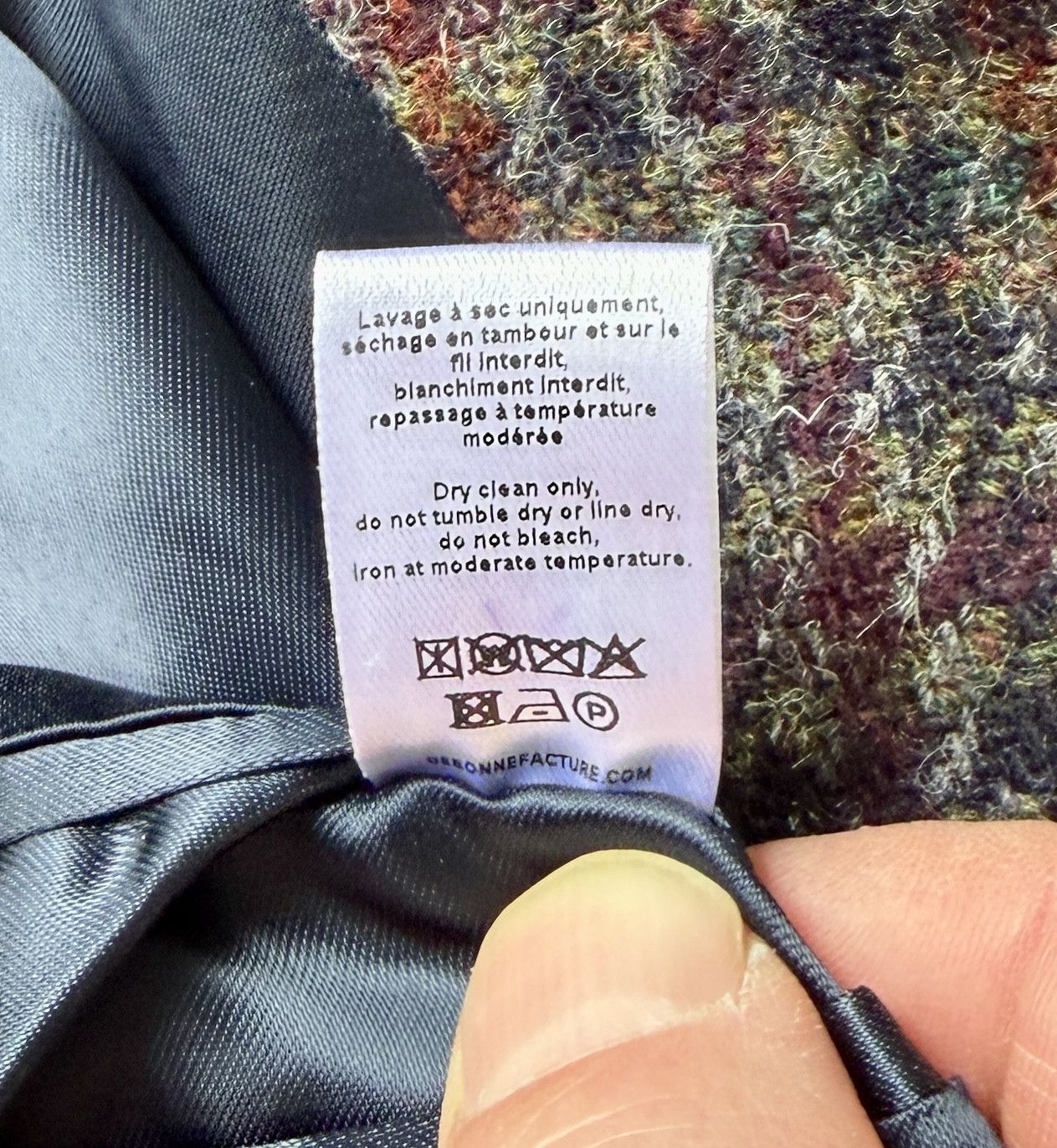 De Bonne Facture Granddad coat in Harris tweed Size US M / EU 48-50 / 2 - 9 Thumbnail