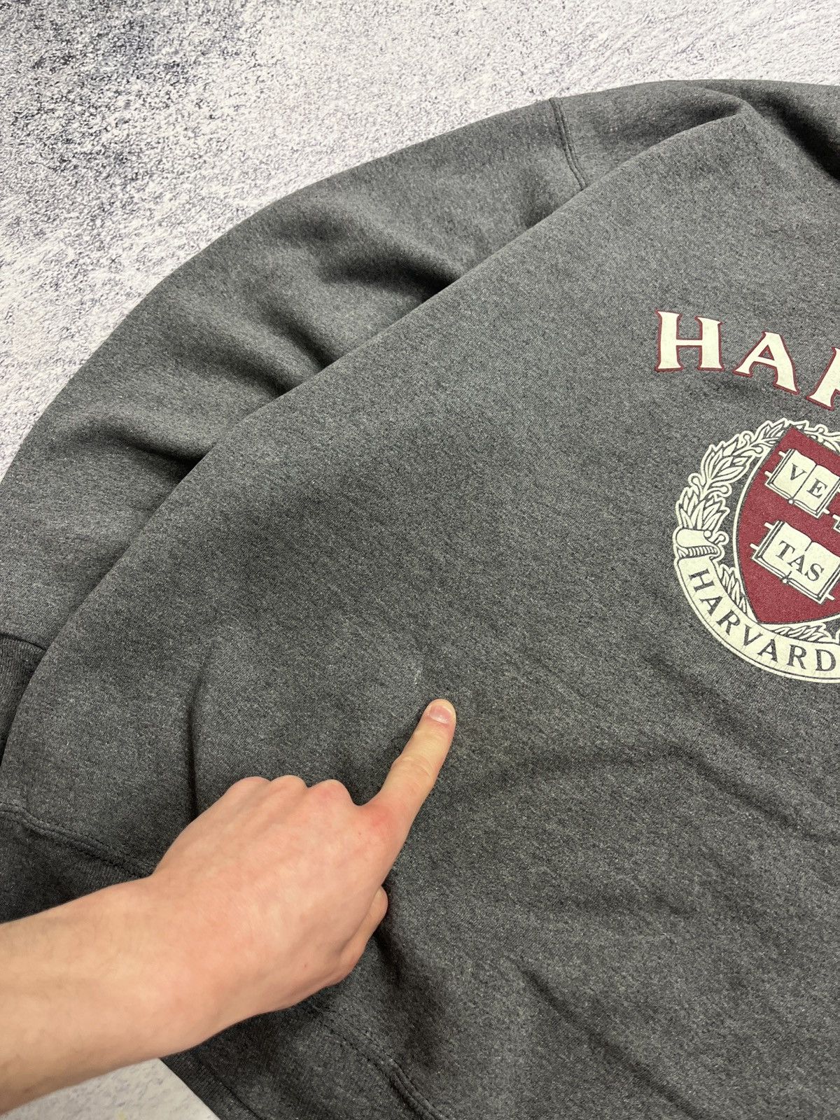 Champion × Vintage Harvard University Champion Vintage 90’s Boxy Sweatshirt Size US L / EU 52-54 / 3 - 11 Thumbnail