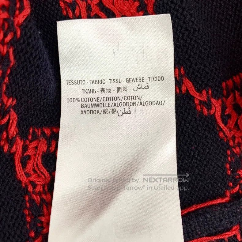 Gucci Gucci Colour-blocked striped logo jacquard full-print cott Size US L / EU 52-54 / 3 - 7 Thumbnail