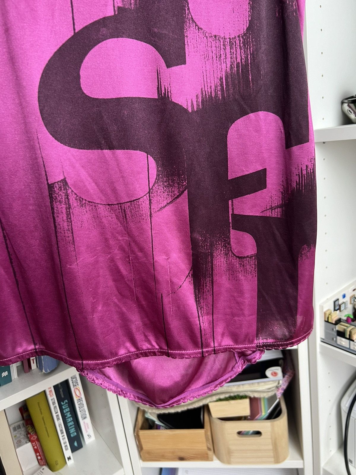 Diesel Vintage Y2K Diesel satin sleeveless tanktop M avantgarde 00s Size M / US 6-8 / IT 42-44 - 6 Thumbnail