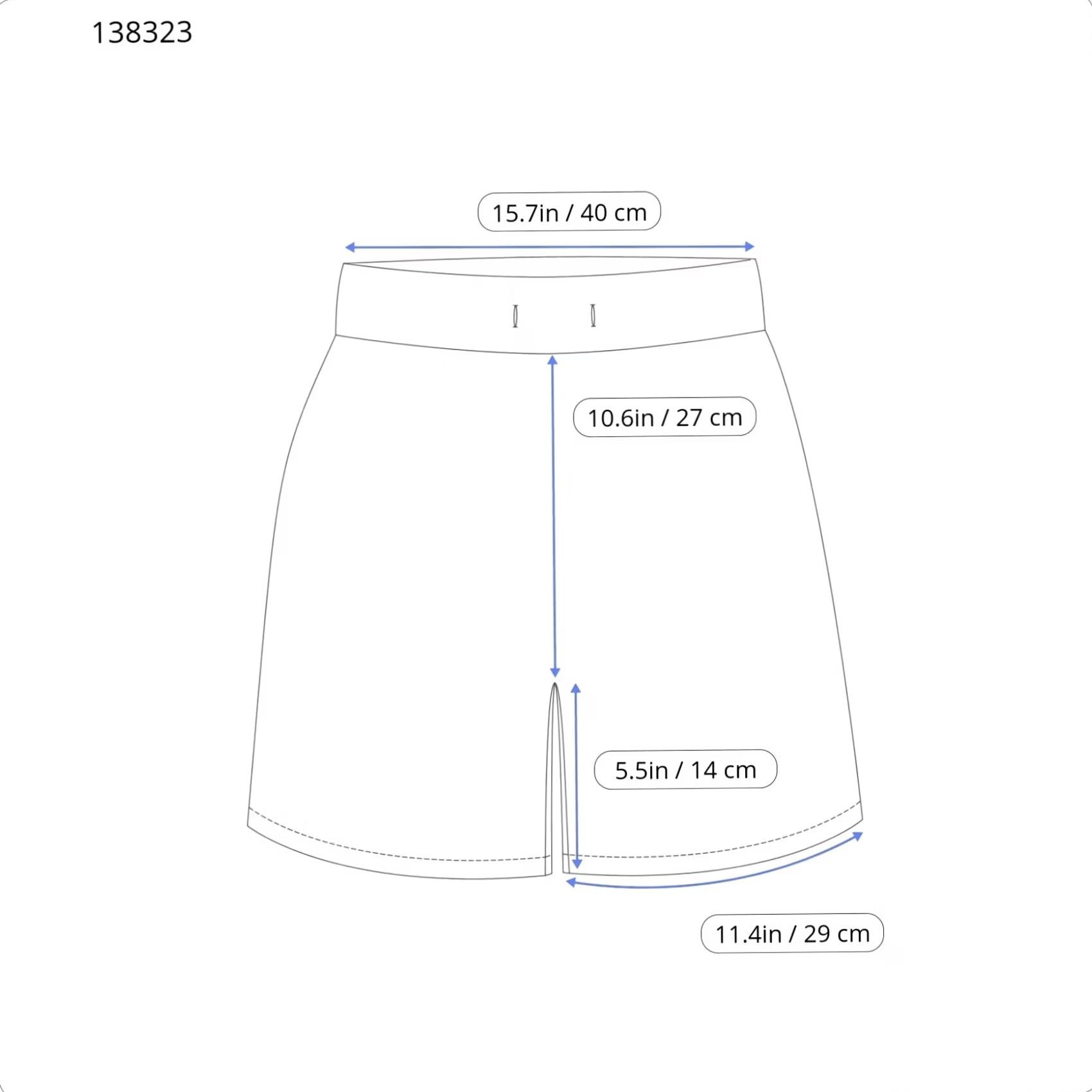 Scotch & Soda SCOTCH & SODA Swimwear Shorts Men's MEDIUM Blue Drawstring Logo Patterned Size US 31 - 3 Thumbnail