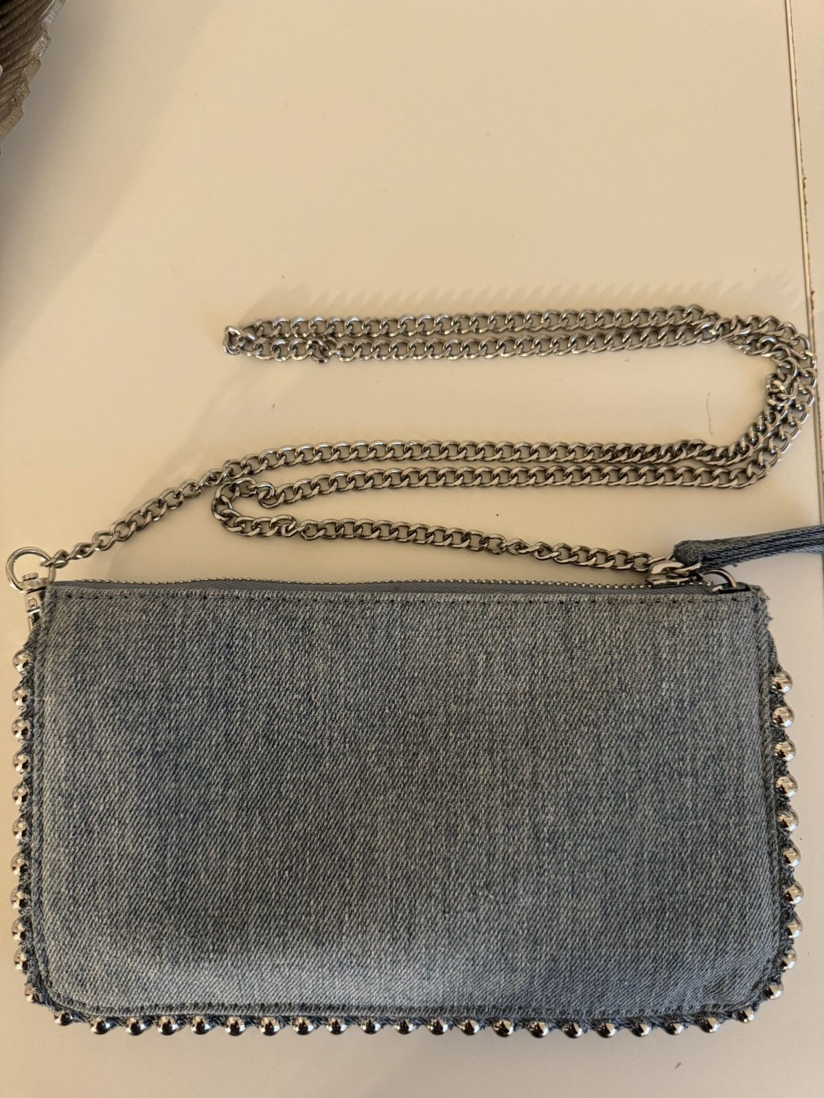 Zara Zara denim studded bag Size ONE SIZE - 1 Thumbnail