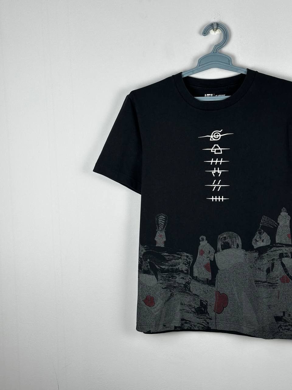 Uniqlo Uniqlo Naruto Graphic T-Shirt Black Mens Large Size US L / EU 52-54 / 3 - 2 Thumbnail