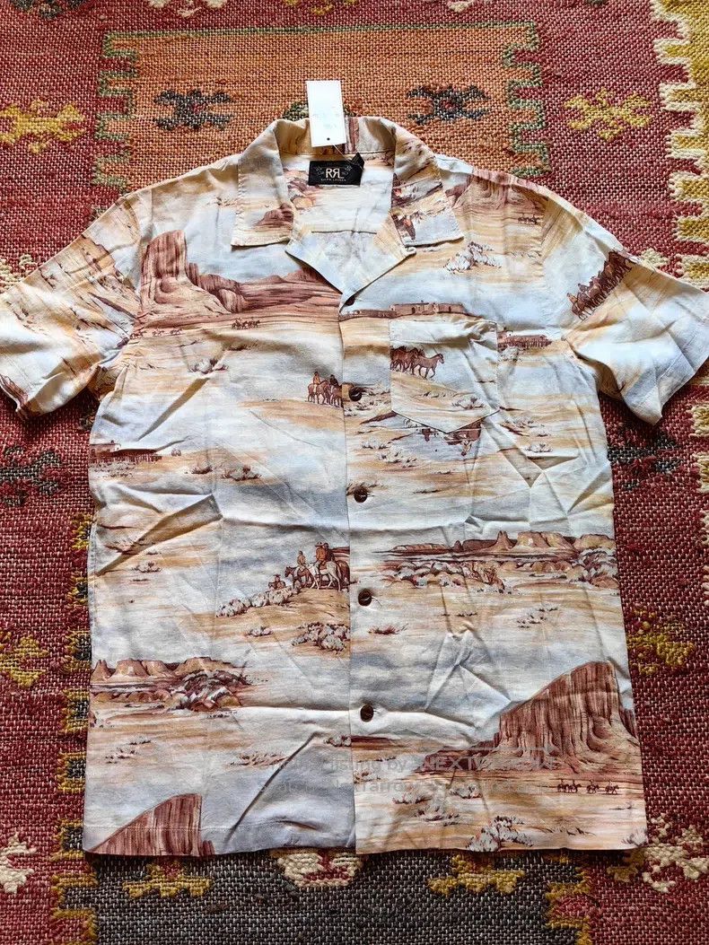 RRL Ralph Lauren RRL Ralph Lauren Camping style short-sleeve shirt Size US M / EU 48-50 / 2 - 1 Thumbnail