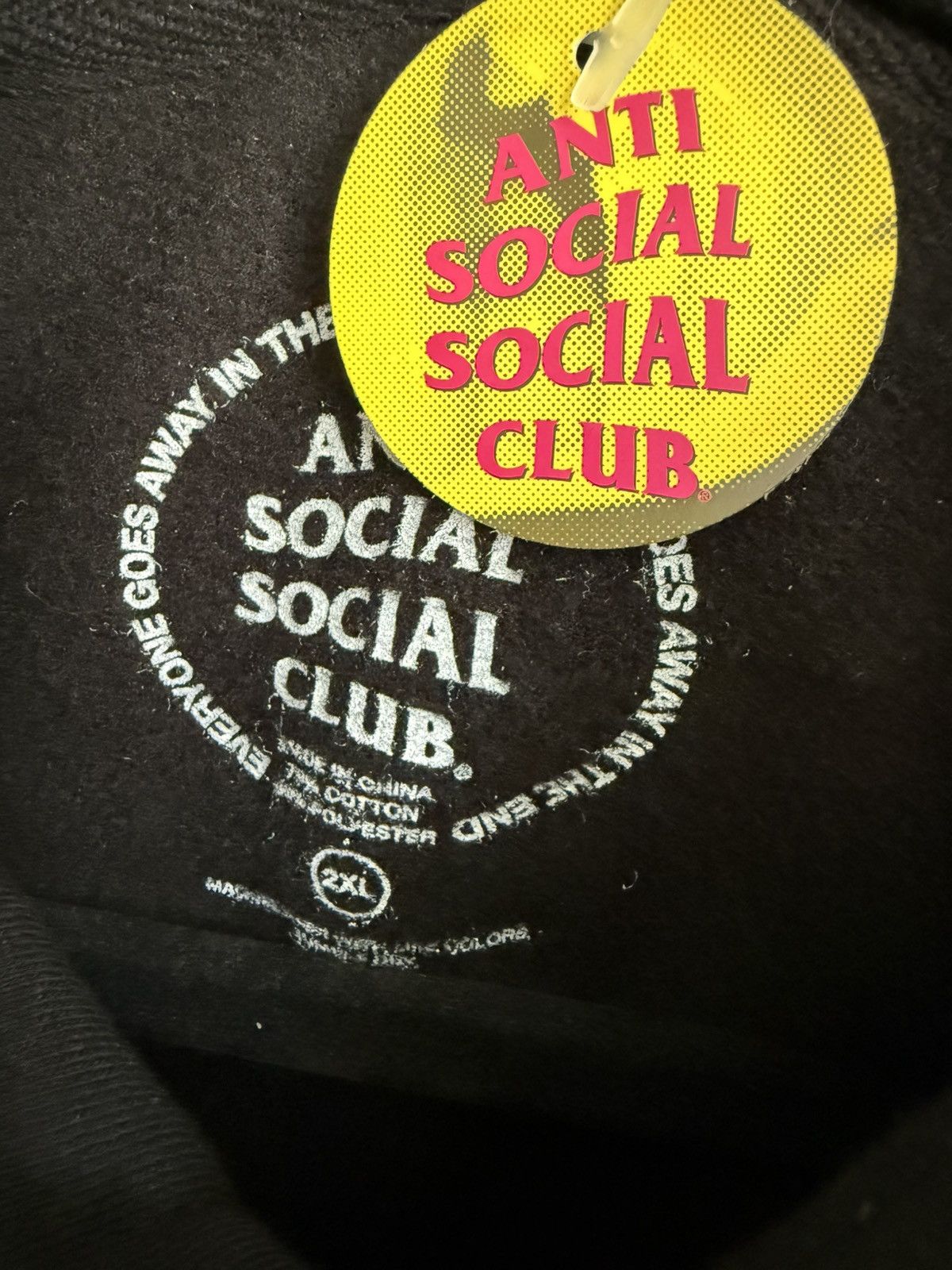Anti Social Social Club Anti Social Social Club Hoodie Size US XXL / EU 58 / 5 - 4 Thumbnail