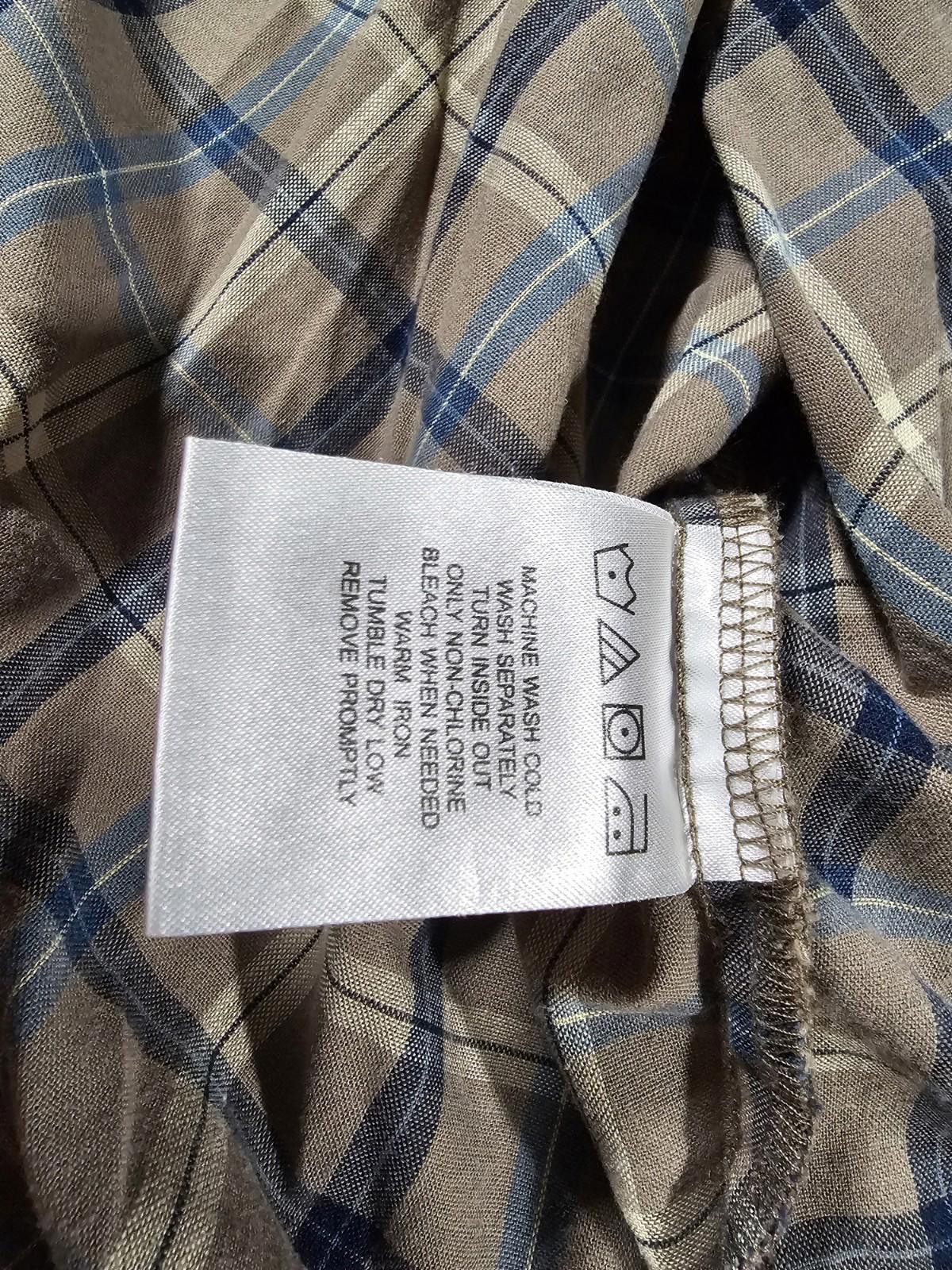 Wrangler Wrangler Shirt Men XL Blue Brown Plaid Button Up Rugged Wear Size US XL / EU 56 / 4 - 7 Thumbnail