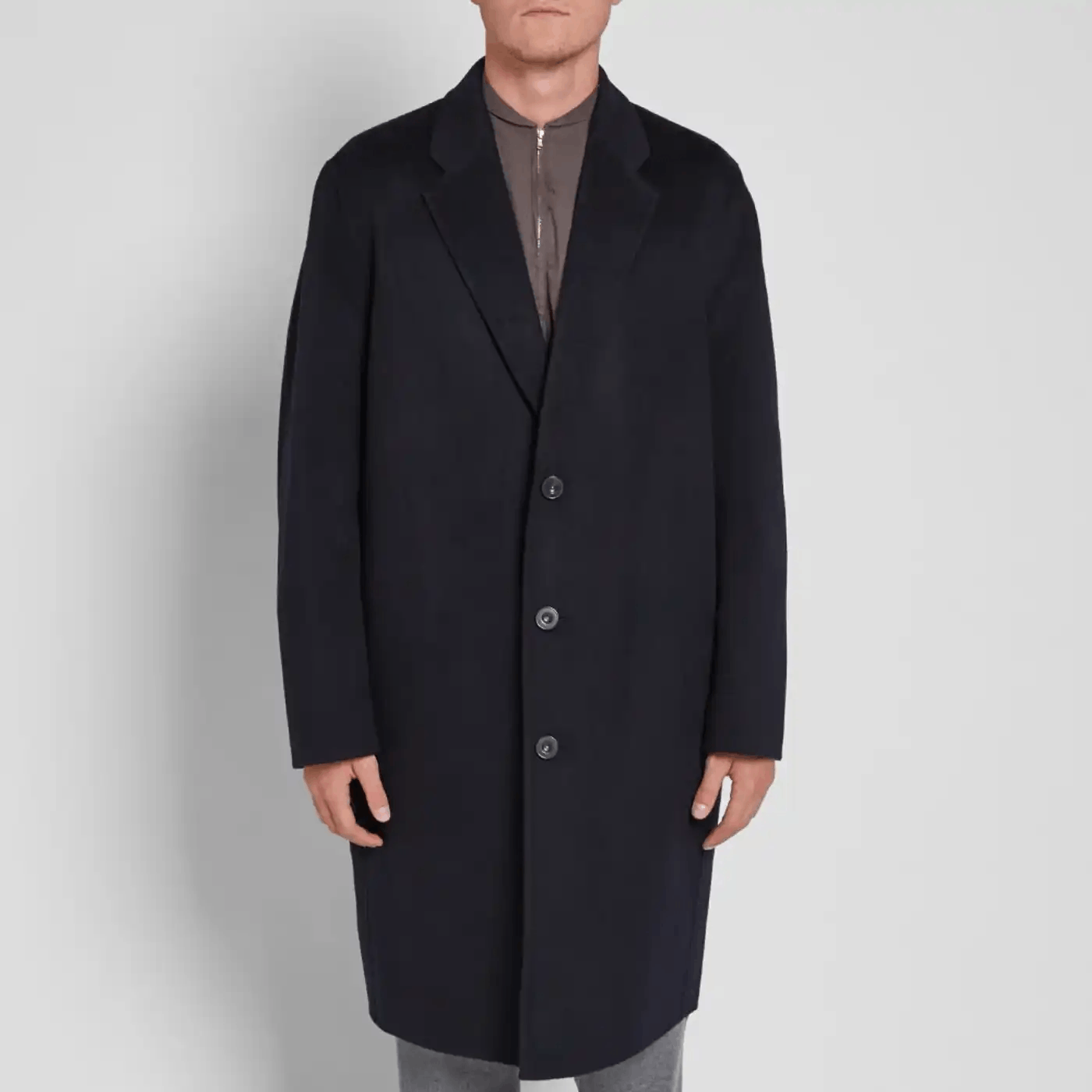 Acne Studios ACNE STUDIOS CHARLES JACKET NAVY SIZE 50 Size US M / EU 48-50 / 2 - 1 Thumbnail