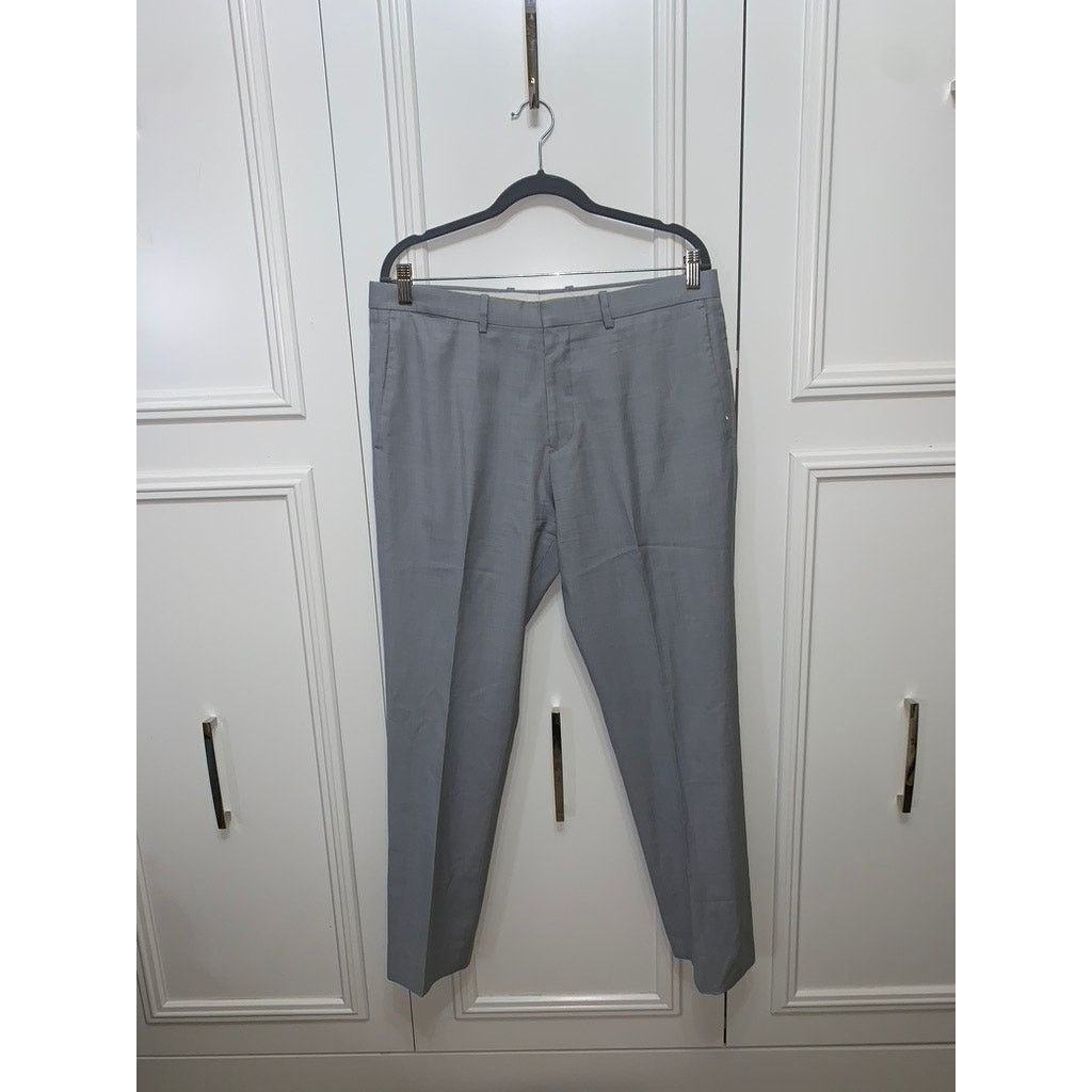 Theory Theory Men's Gray Dress Pants Size 33 Tailored Business Size US 33 - 1 Thumbnail