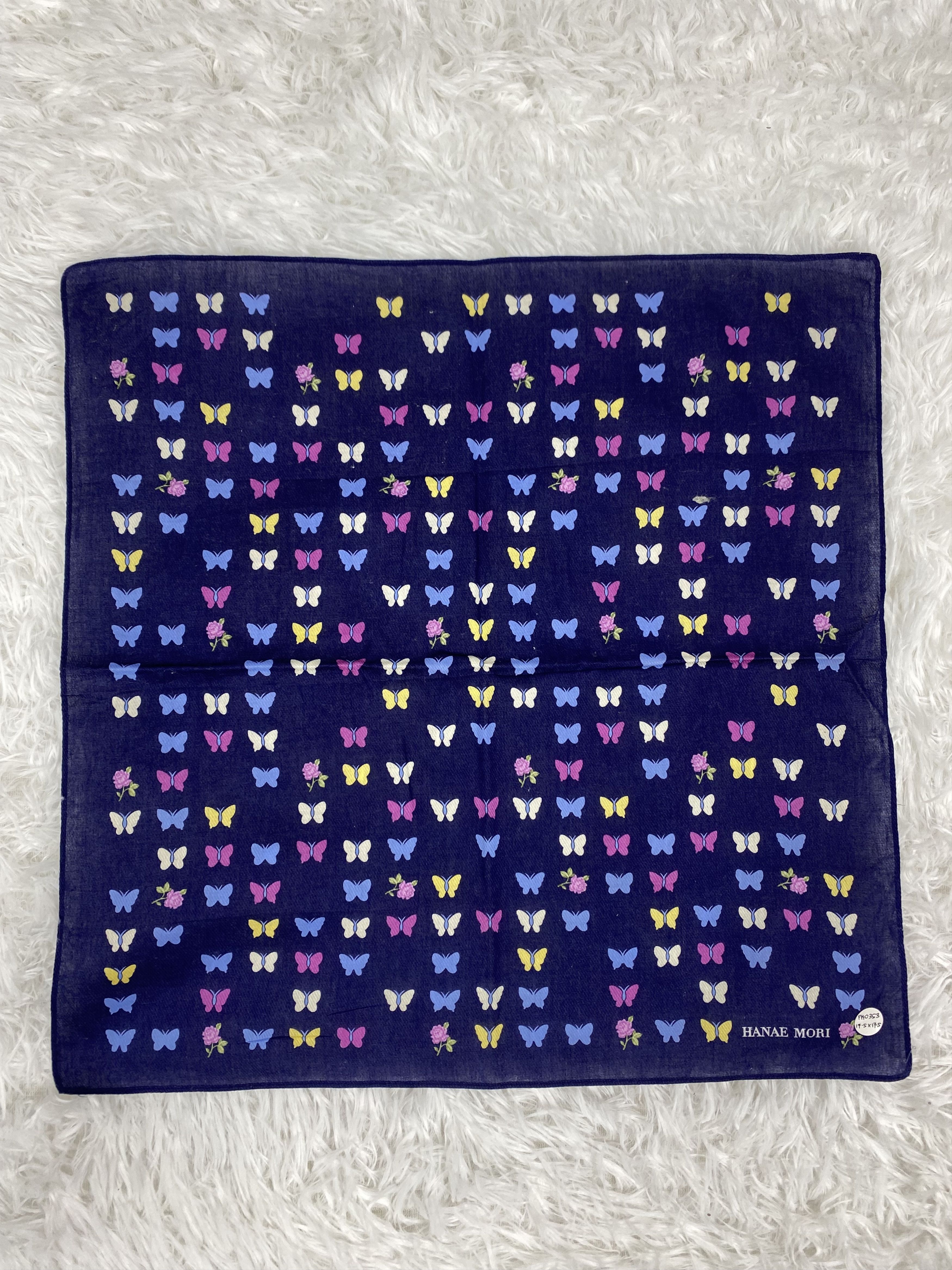 Hanae Mori × Vintage Vintage Hanae Mori Handkerchief Neckerchief PH0353 Size ONE SIZE - 3 Thumbnail
