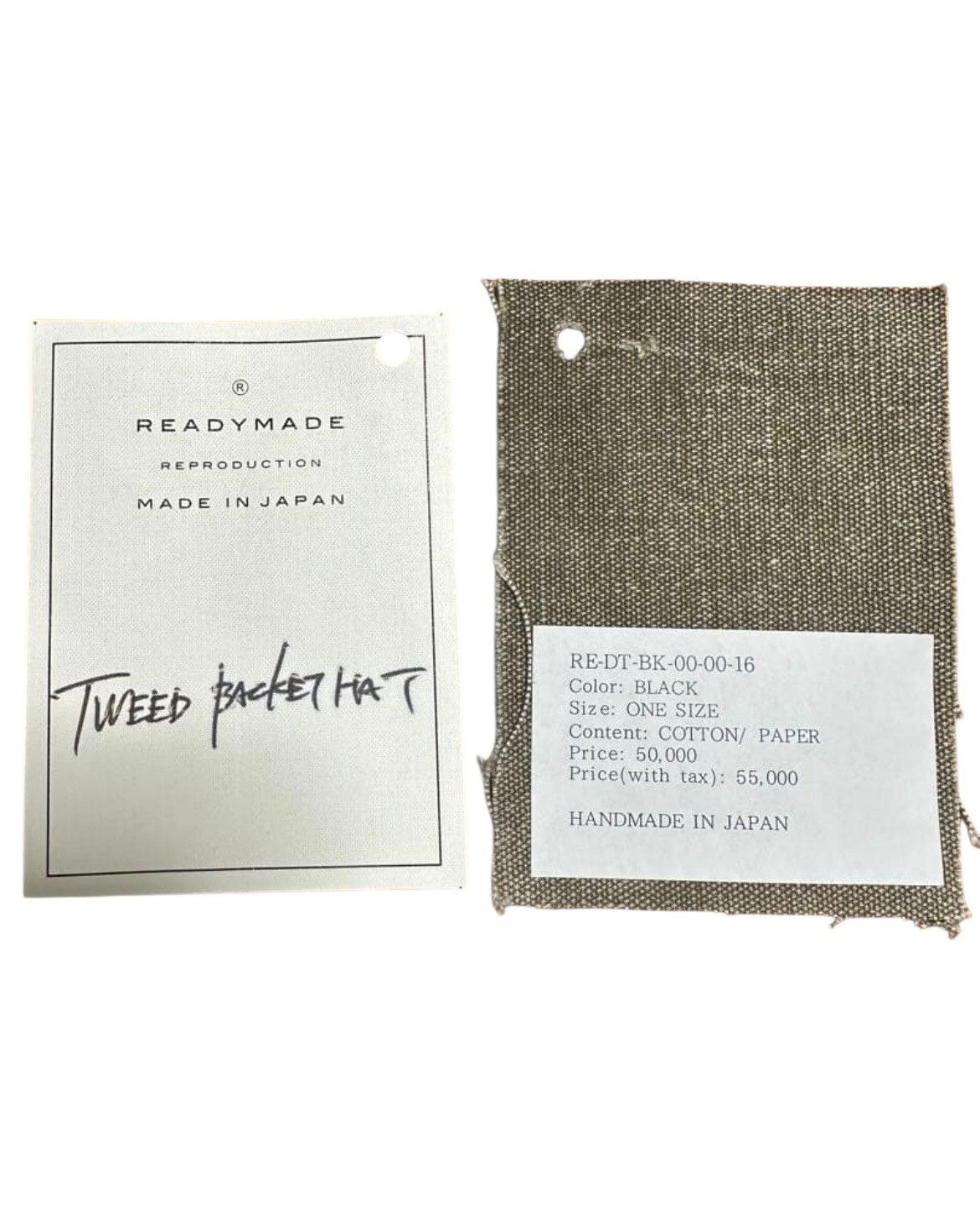 DENIM TEARS × READYMADE READYMADE x DENIM TEARS COTTON WREATH TWEED BUCKET HAT Size ONE SIZE - 12 Thumbnail
