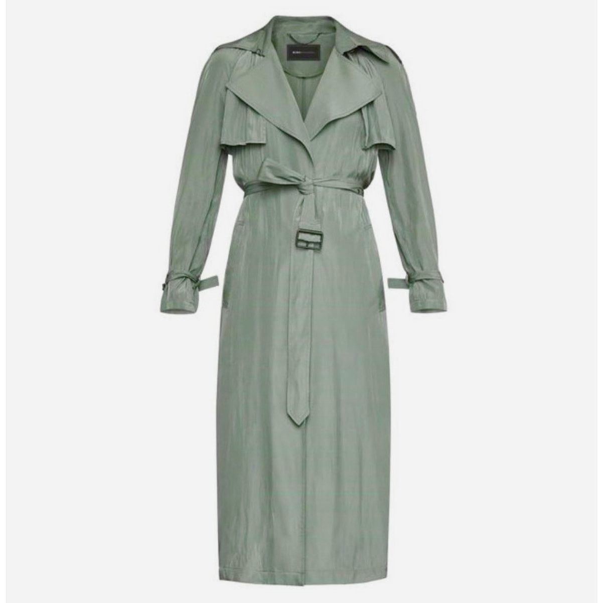 Other BCBGMaxazria Sage Ultra Thin Wide Notch Lapel Belt Jacket S Size S / US 4 / IT 40 - 17 Thumbnail