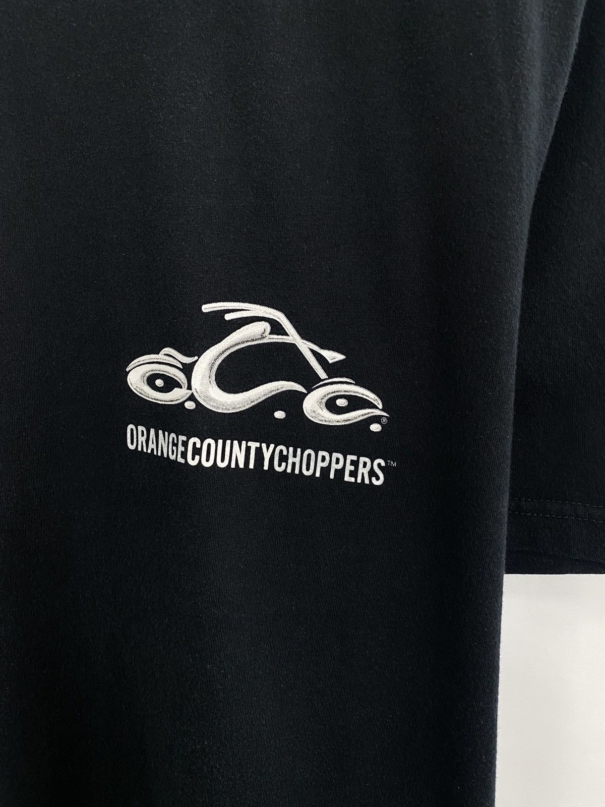 Harley Davidson × Vintage × West Coast Choppers 🇺🇸 Vintage Y2K Orange County Choppers T-Shirt West Coast Rare Size US M / EU 48-50 / 2 - 7 Thumbnail