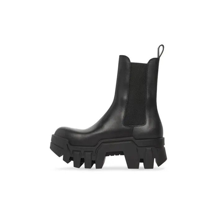 Balenciaga o1w1db11225 Bulldozer Chelsea Boots in Black Size US 7 / EU 40 - 4 Thumbnail